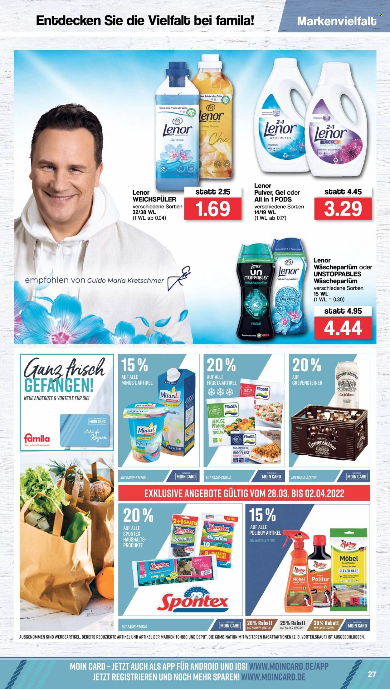 famila Prospekte  - 28.03.2022 - 2.04.2022. Seite 27