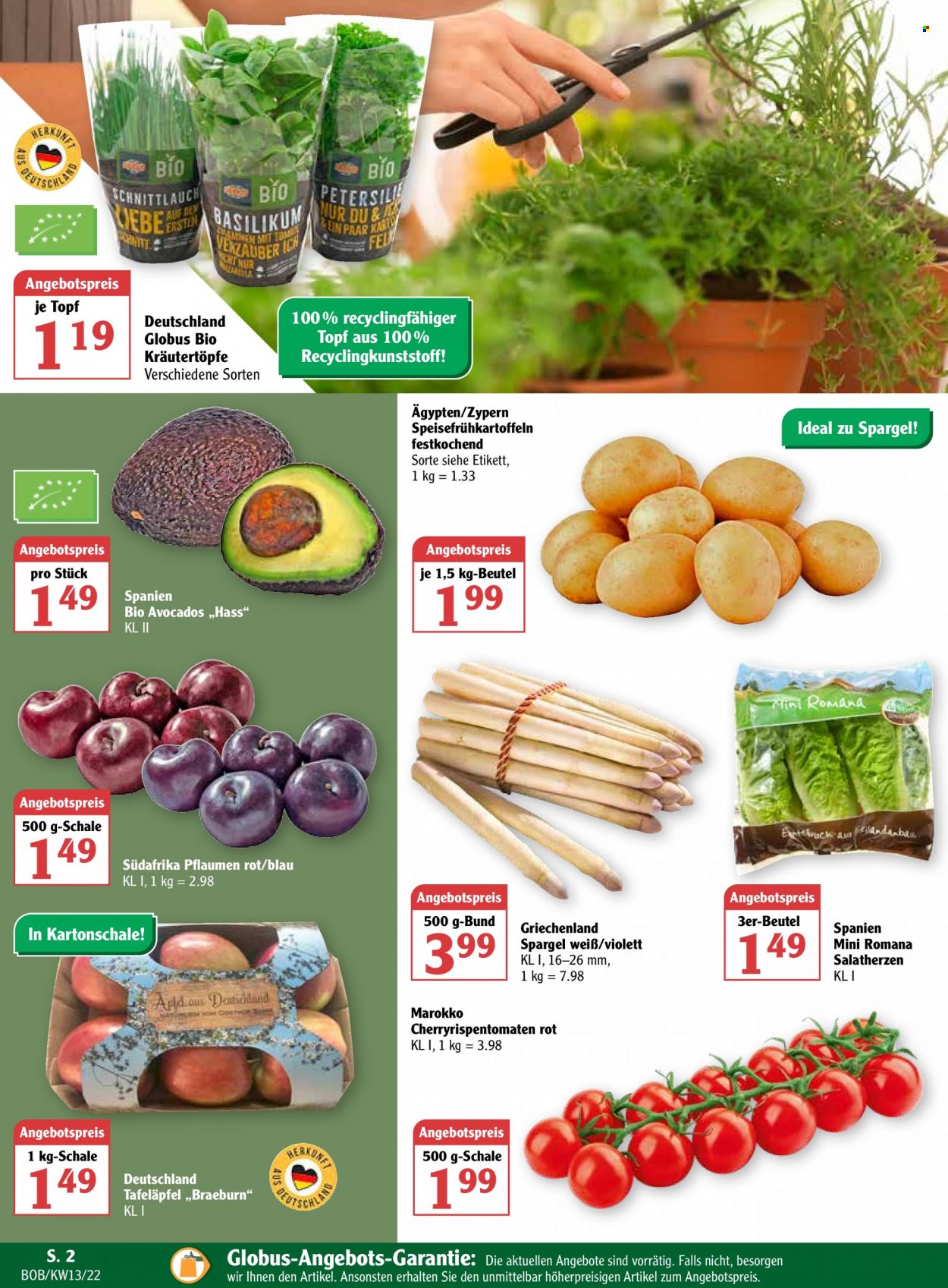 Globus Prospekte  - 28.03.2022 - 2.04.2022. Seite 2