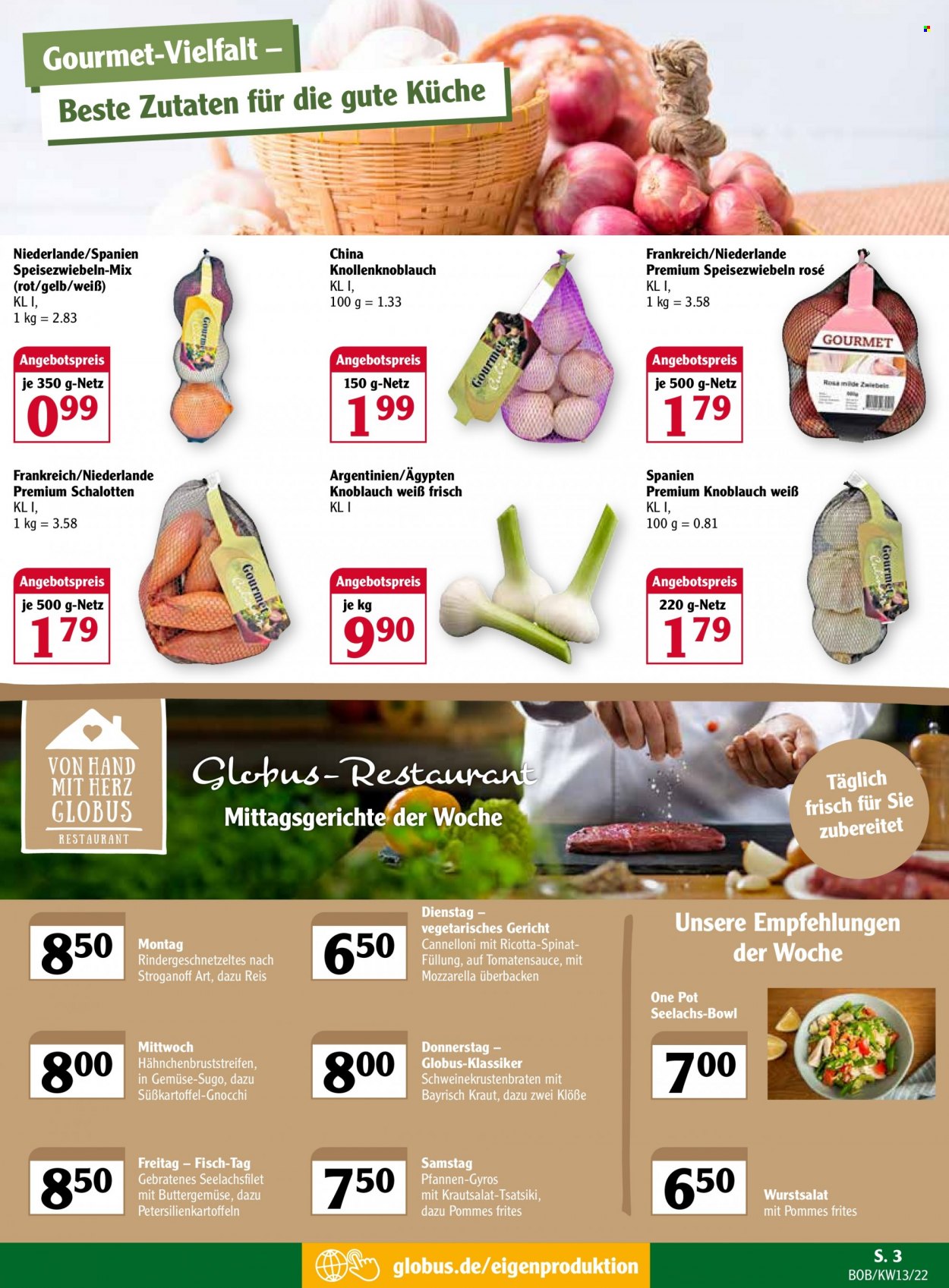 Globus Prospekte  - 28.03.2022 - 2.04.2022. Seite 3