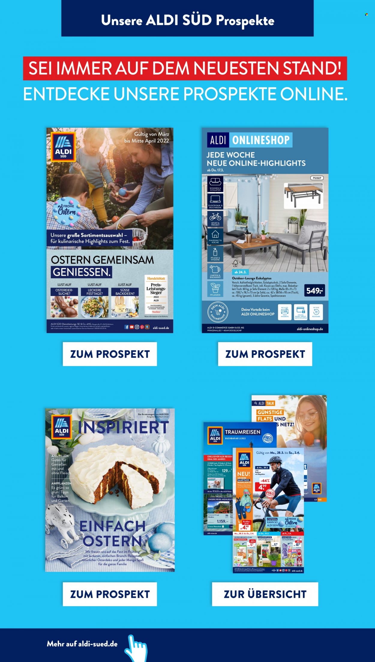 ALDI SÜD Prospekte  - 11.04.2022 - 16.04.2022. Seite 31