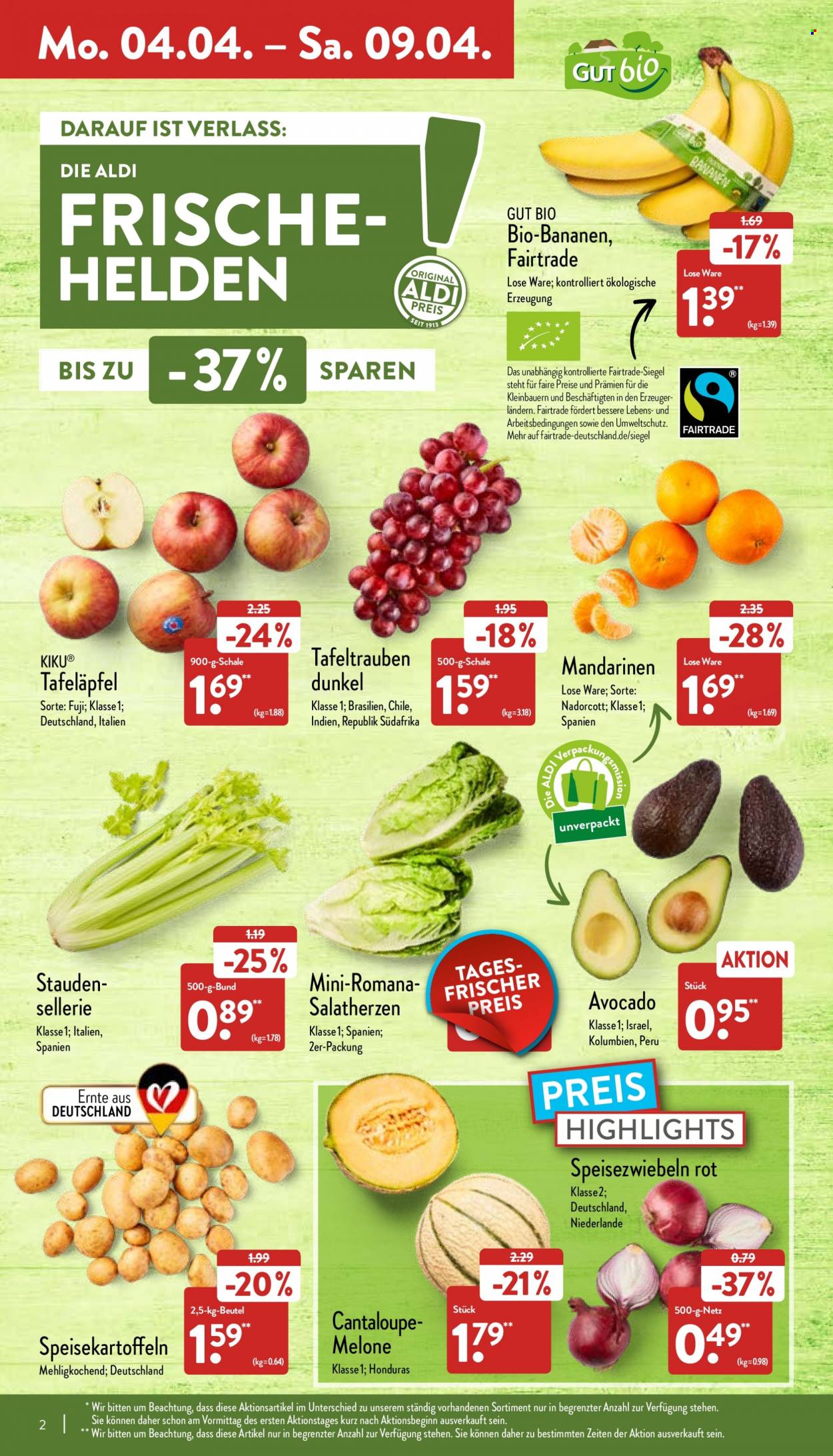 ALDI Nord Prospekte  - 4.04.2022 - 9.04.2022. Seite 2