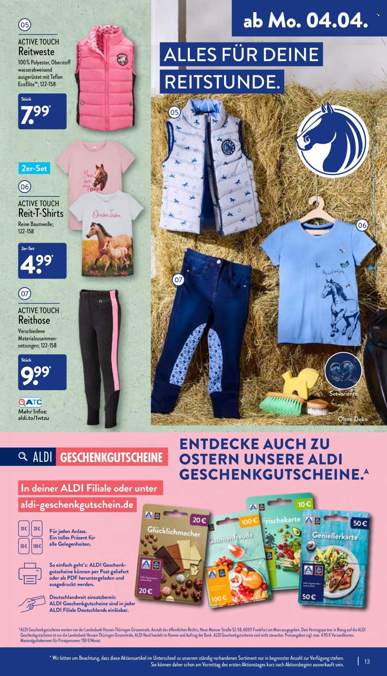 ALDI Nord Prospekte  - 4.04.2022 - 9.04.2022. Seite 13