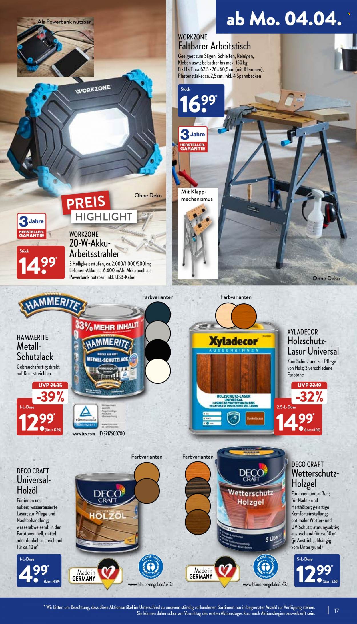 ALDI Nord Prospekte  - 4.04.2022 - 9.04.2022. Seite 17