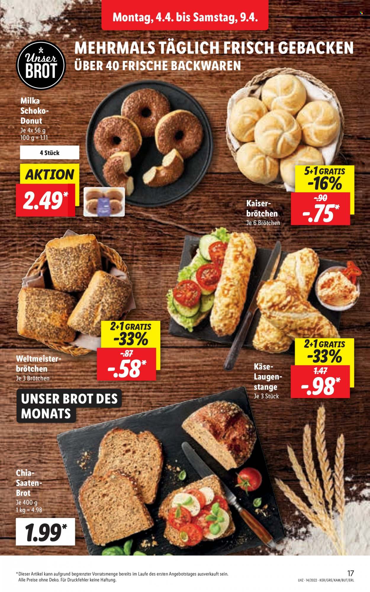 Lidl Prospekte  - 4.04.2022 - 9.04.2022. Seite 17