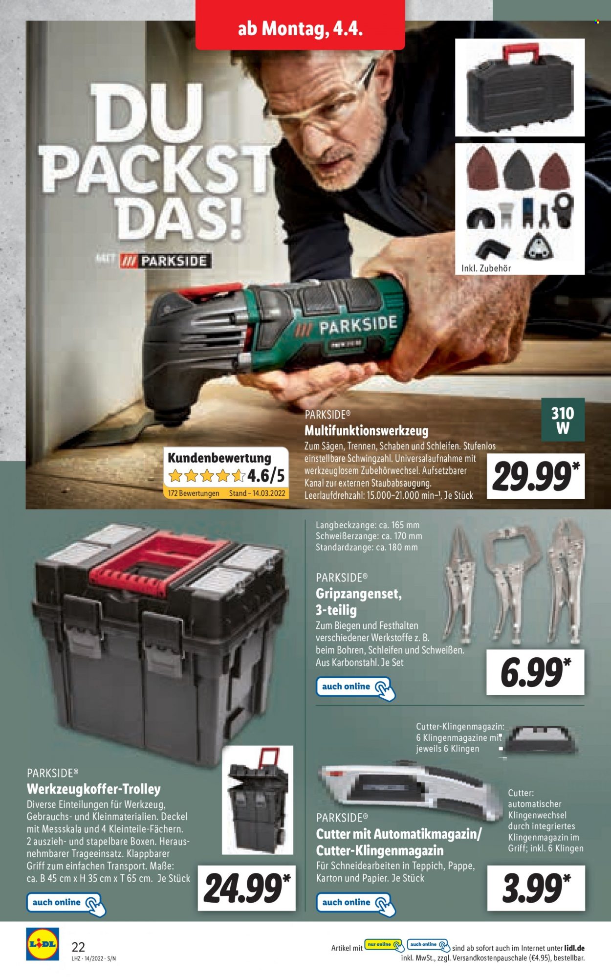 Lidl Prospekte  - 4.04.2022 - 9.04.2022. Seite 22