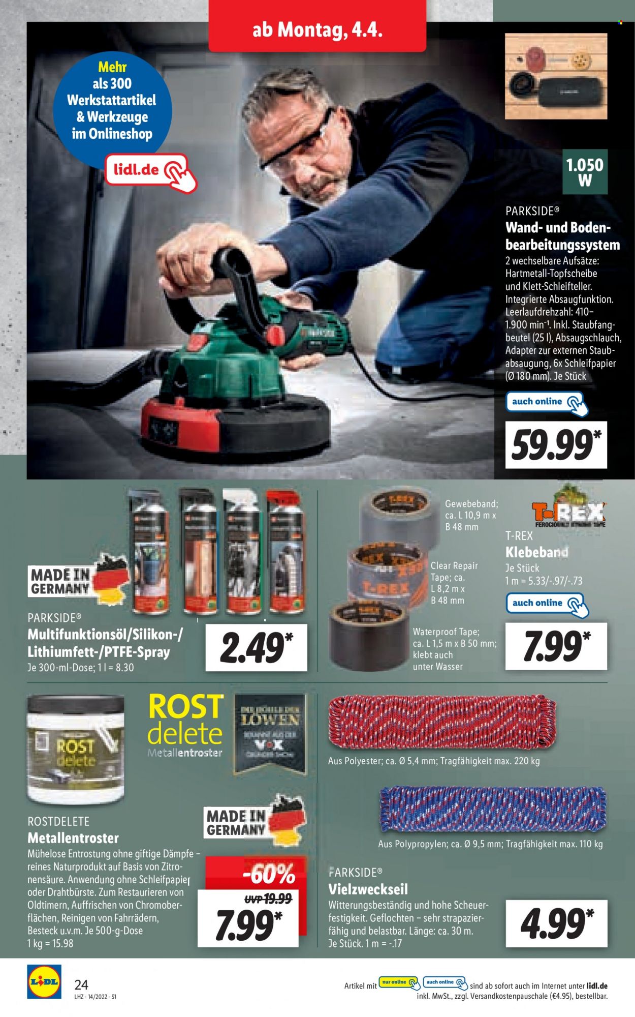 Lidl Prospekte  - 4.04.2022 - 9.04.2022. Seite 24