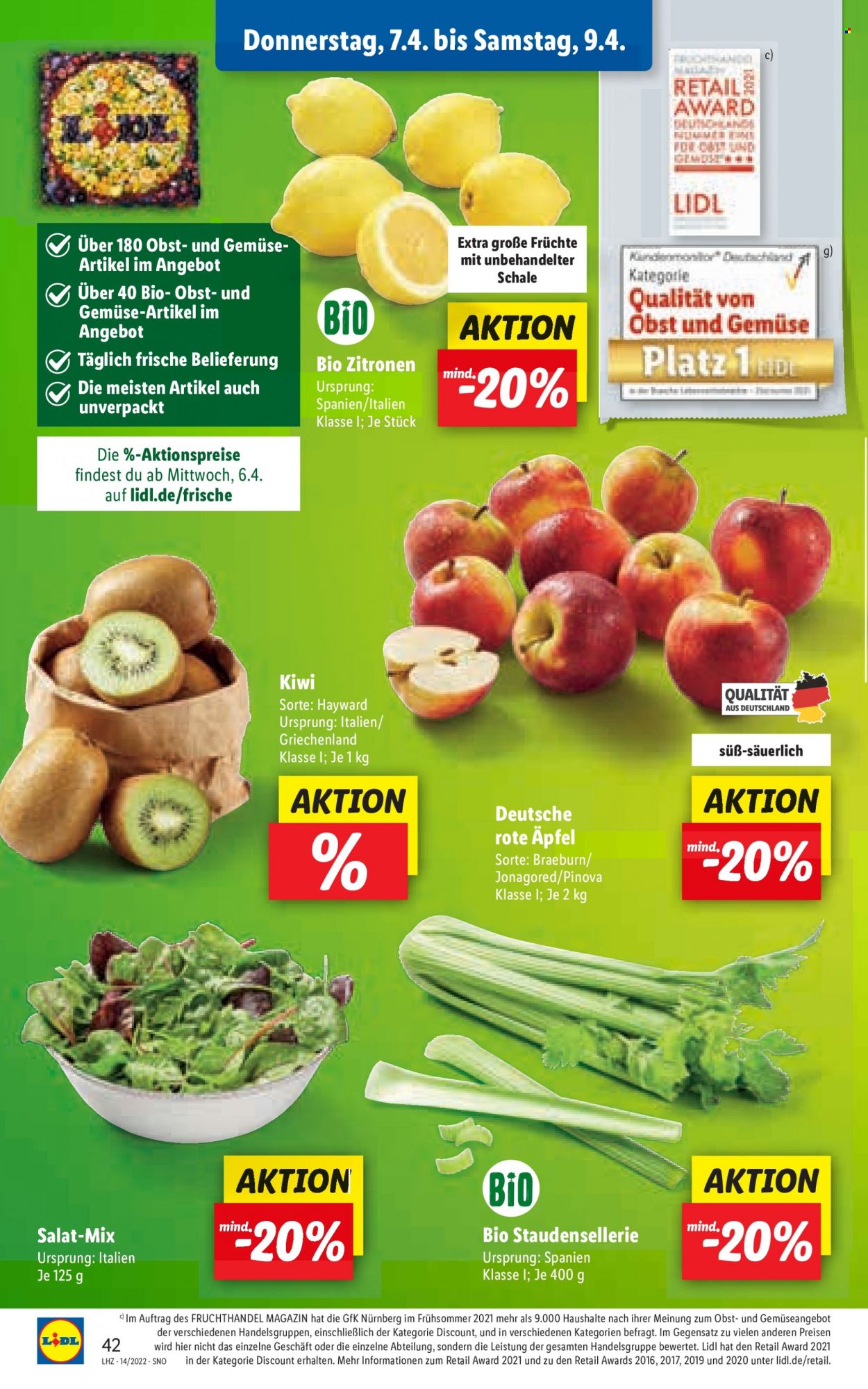 Lidl Prospekte  - 4.04.2022 - 9.04.2022. Seite 42