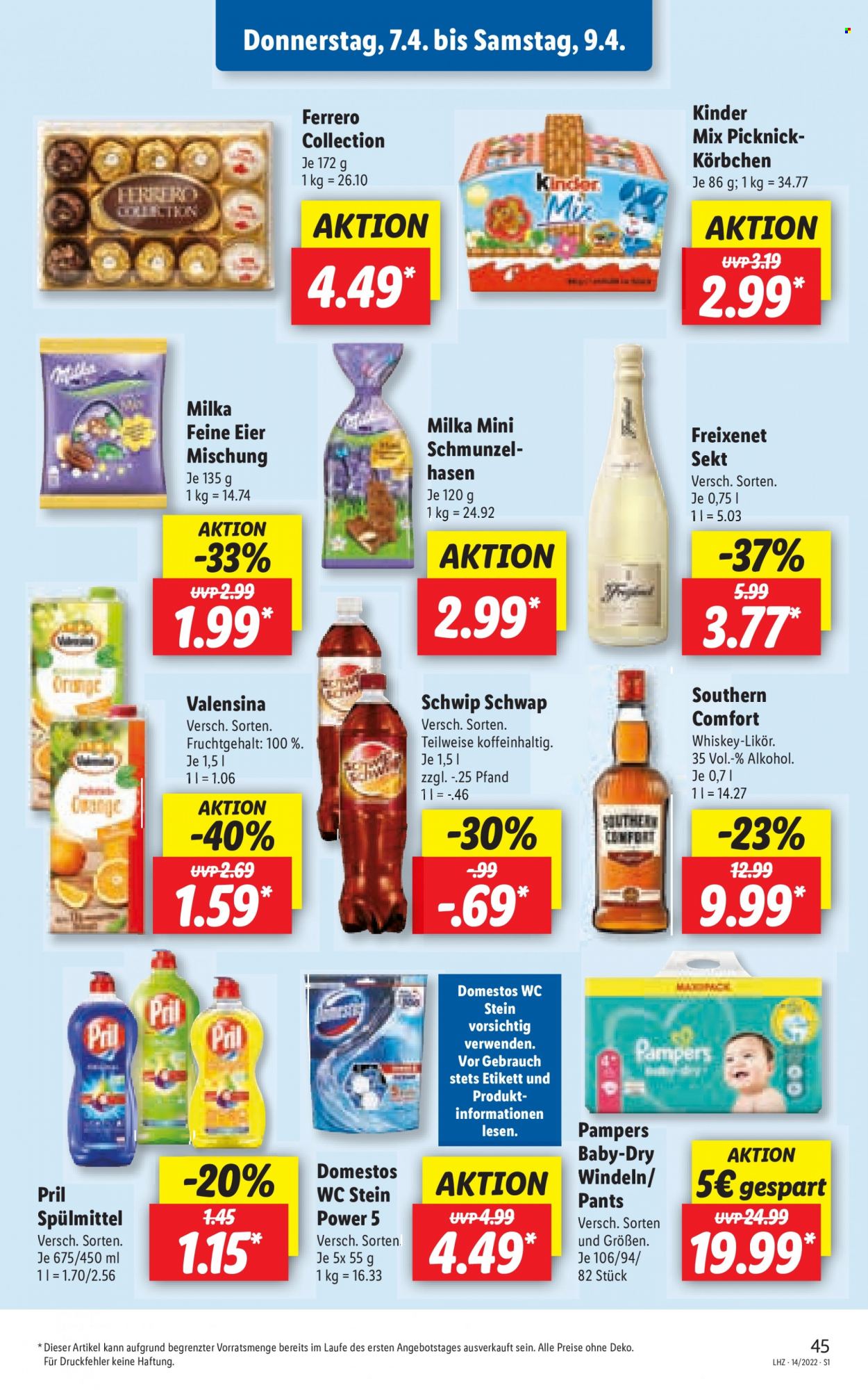 Lidl Prospekte  - 4.04.2022 - 9.04.2022. Seite 45