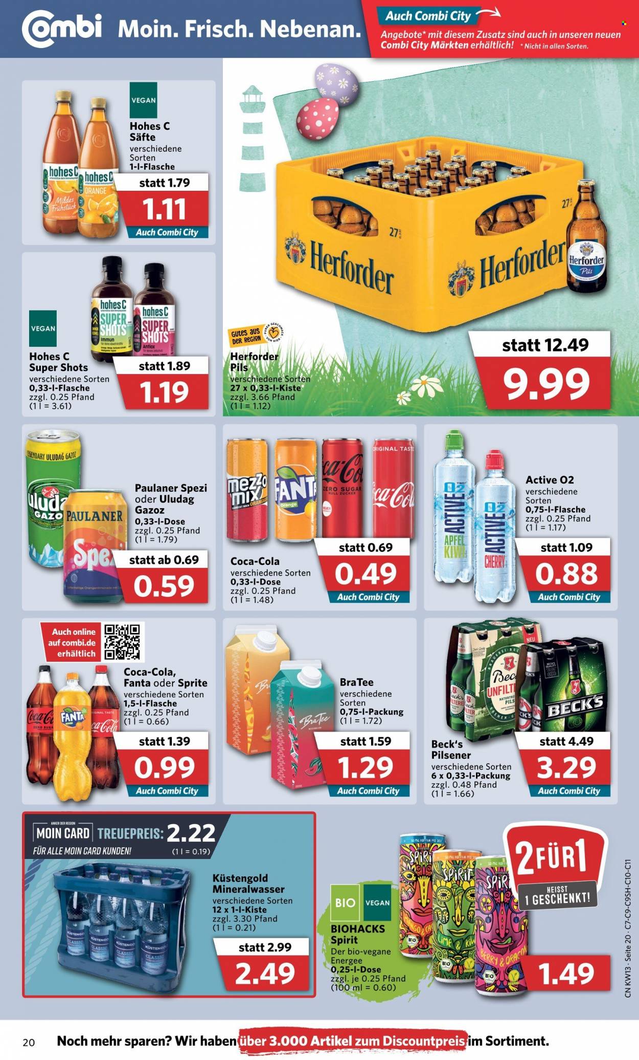 Combi Prospekte  - 28.03.2022 - 2.04.2022. Seite 20