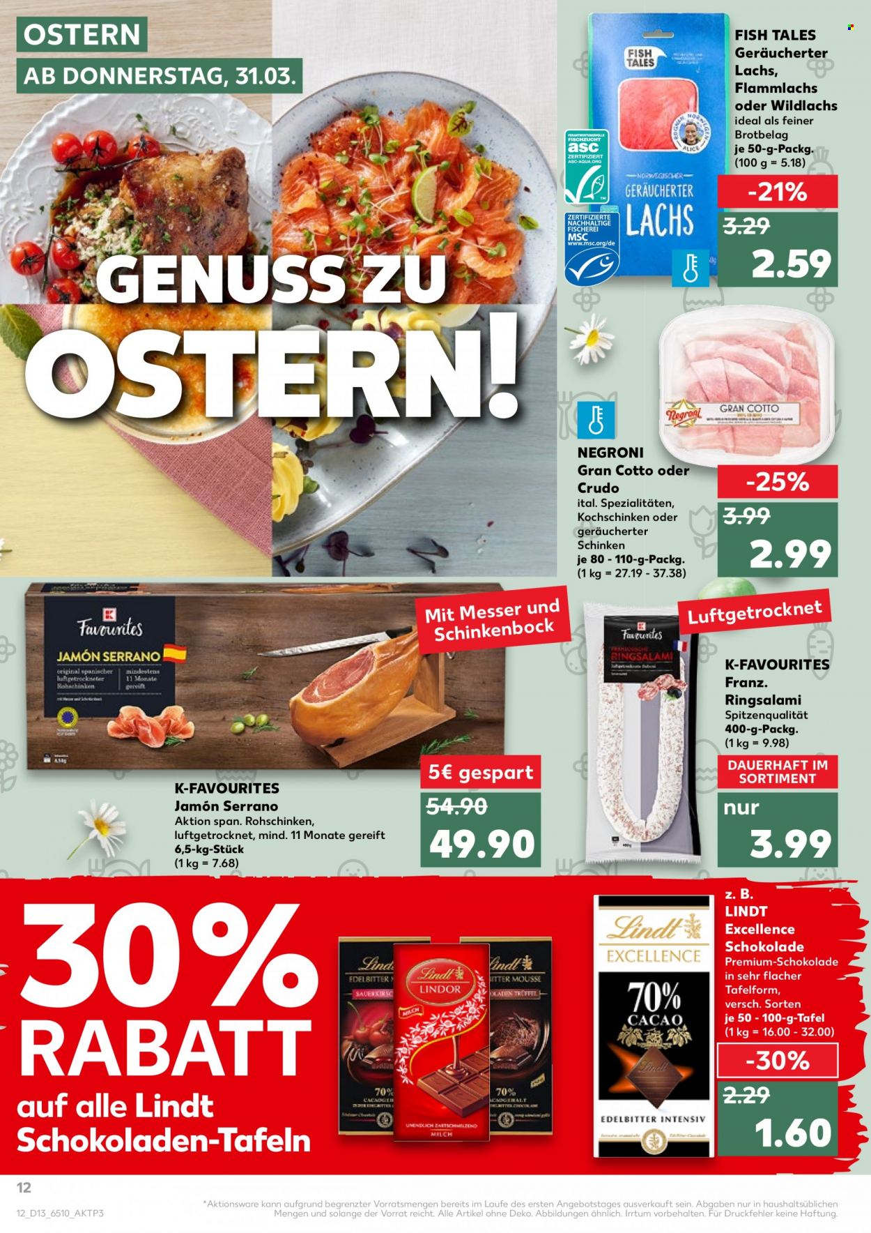 Kaufland Prospekte  - 31.03.2022 - 6.04.2022. Seite 12