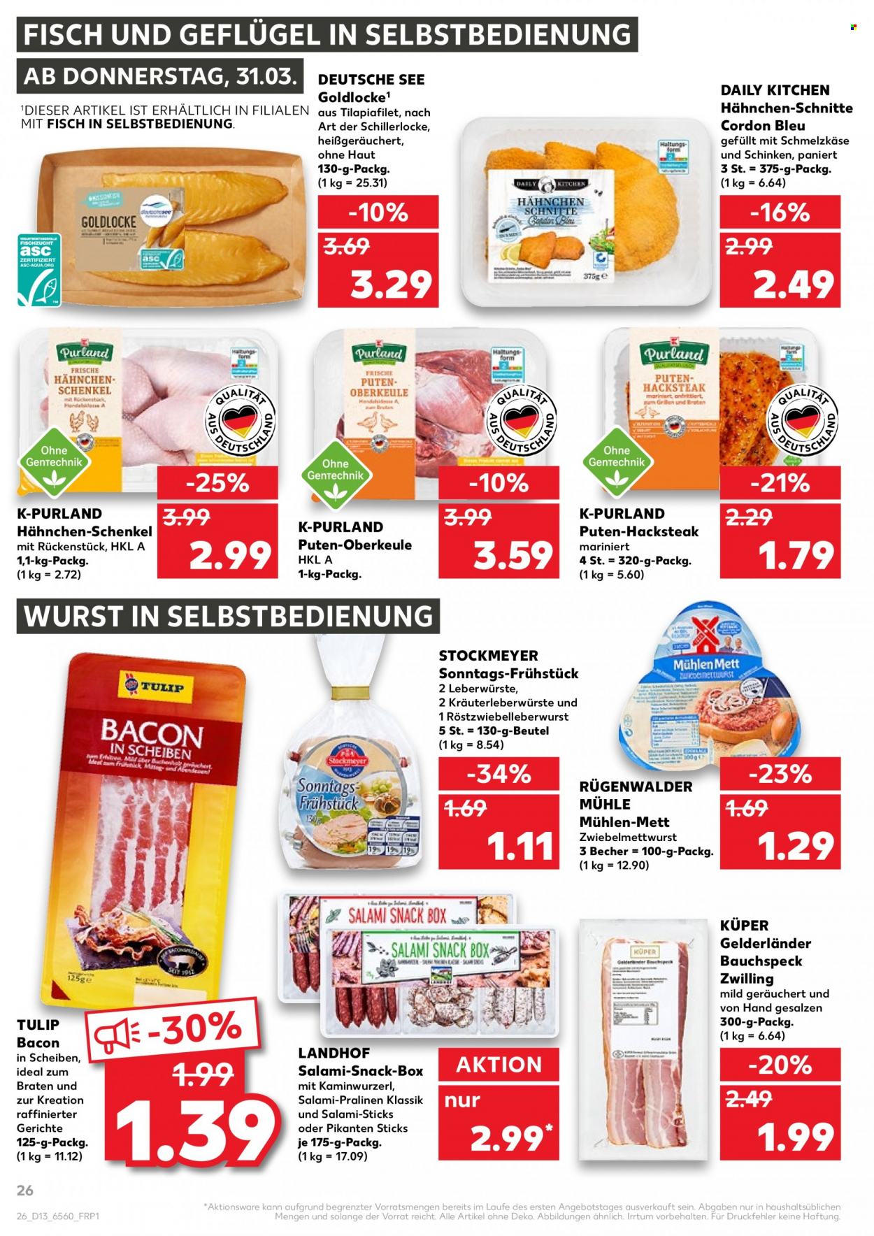 Kaufland Prospekte  - 31.03.2022 - 6.04.2022. Seite 26