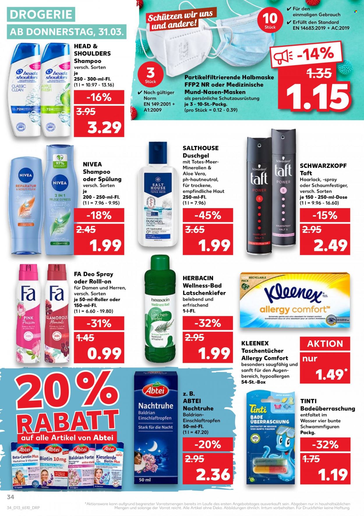 Kaufland Prospekte  - 31.03.2022 - 6.04.2022. Seite 34