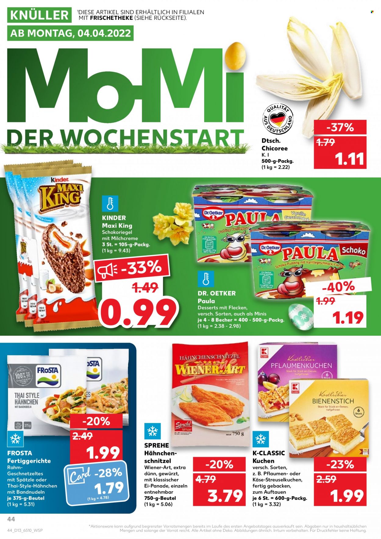Kaufland Prospekte  - 31.03.2022 - 6.04.2022. Seite 44