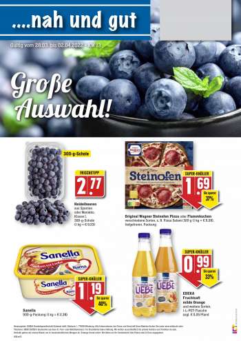 Prospekte Edeka - 28.03.2022 - 2.04.2022.