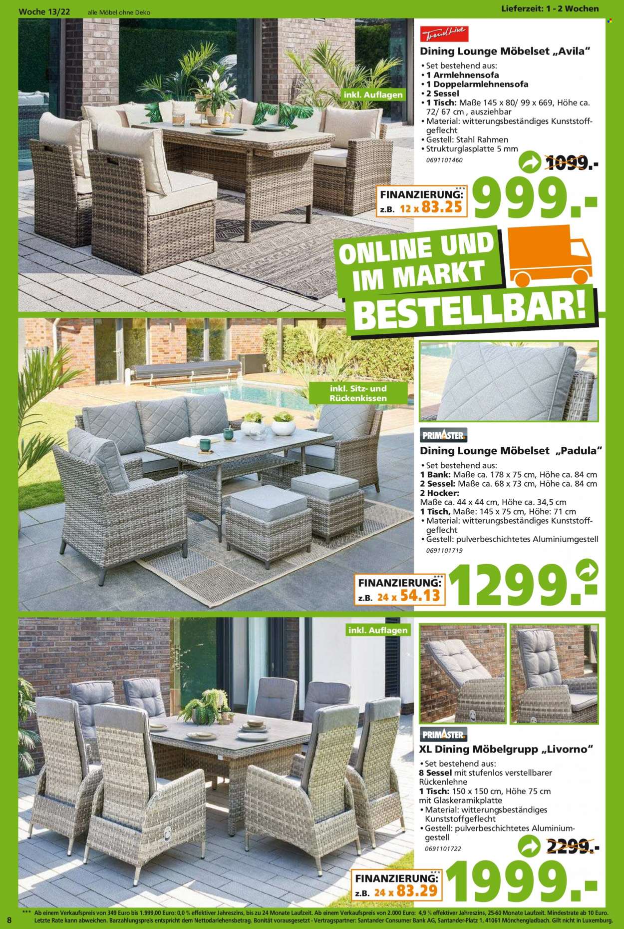 Globus Baumarkt Prospekte  - 28.03.2022 - 2.04.2022. Seite 8