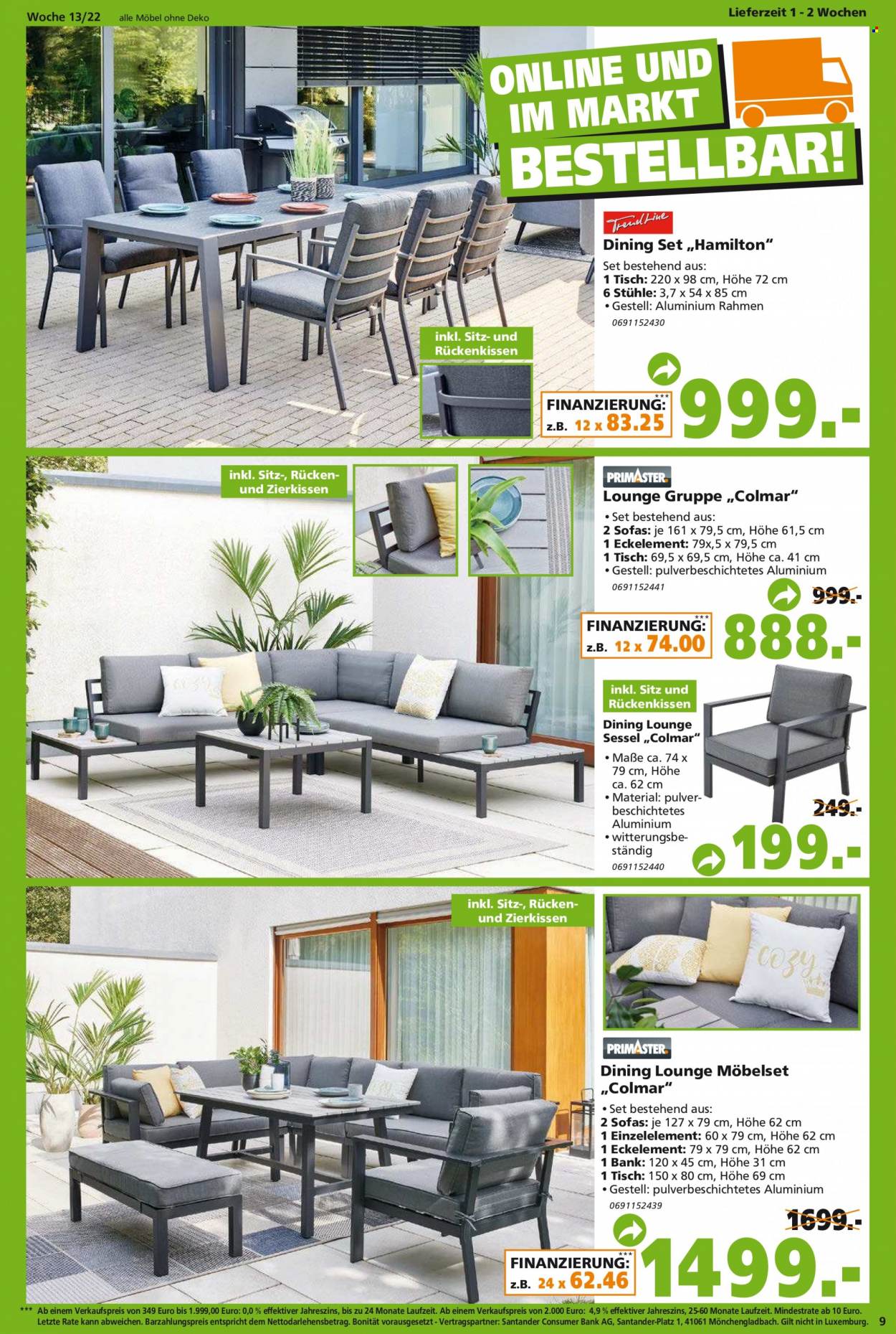 Globus Baumarkt Prospekte  - 28.03.2022 - 2.04.2022. Seite 9