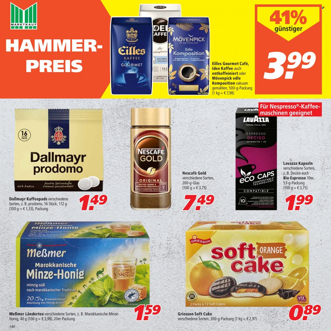 Marktkauf Prospekte  - 28.03.2022 - 2.04.2022. Seite 18