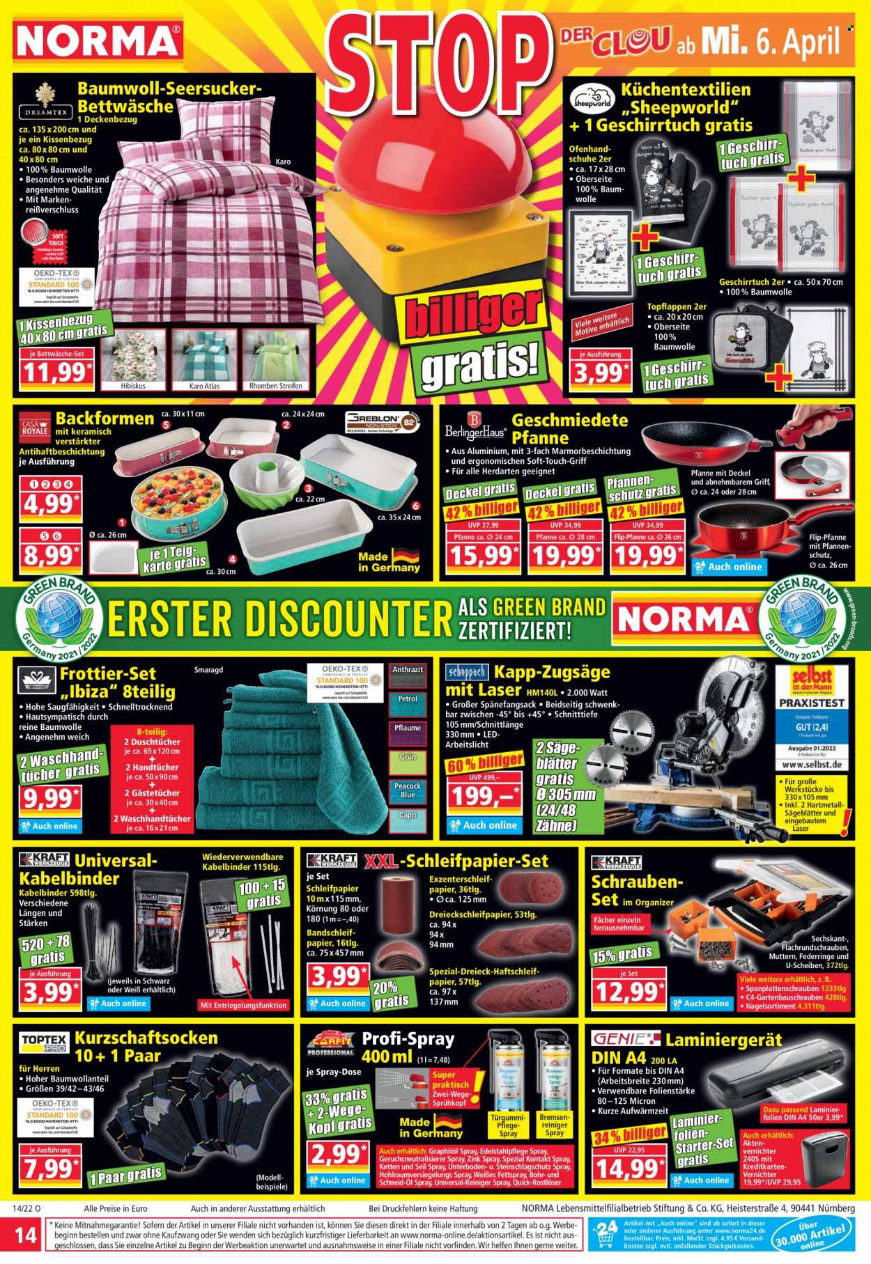 Norma Prospekte  - 4.04.2022 - 10.04.2022. Seite 14