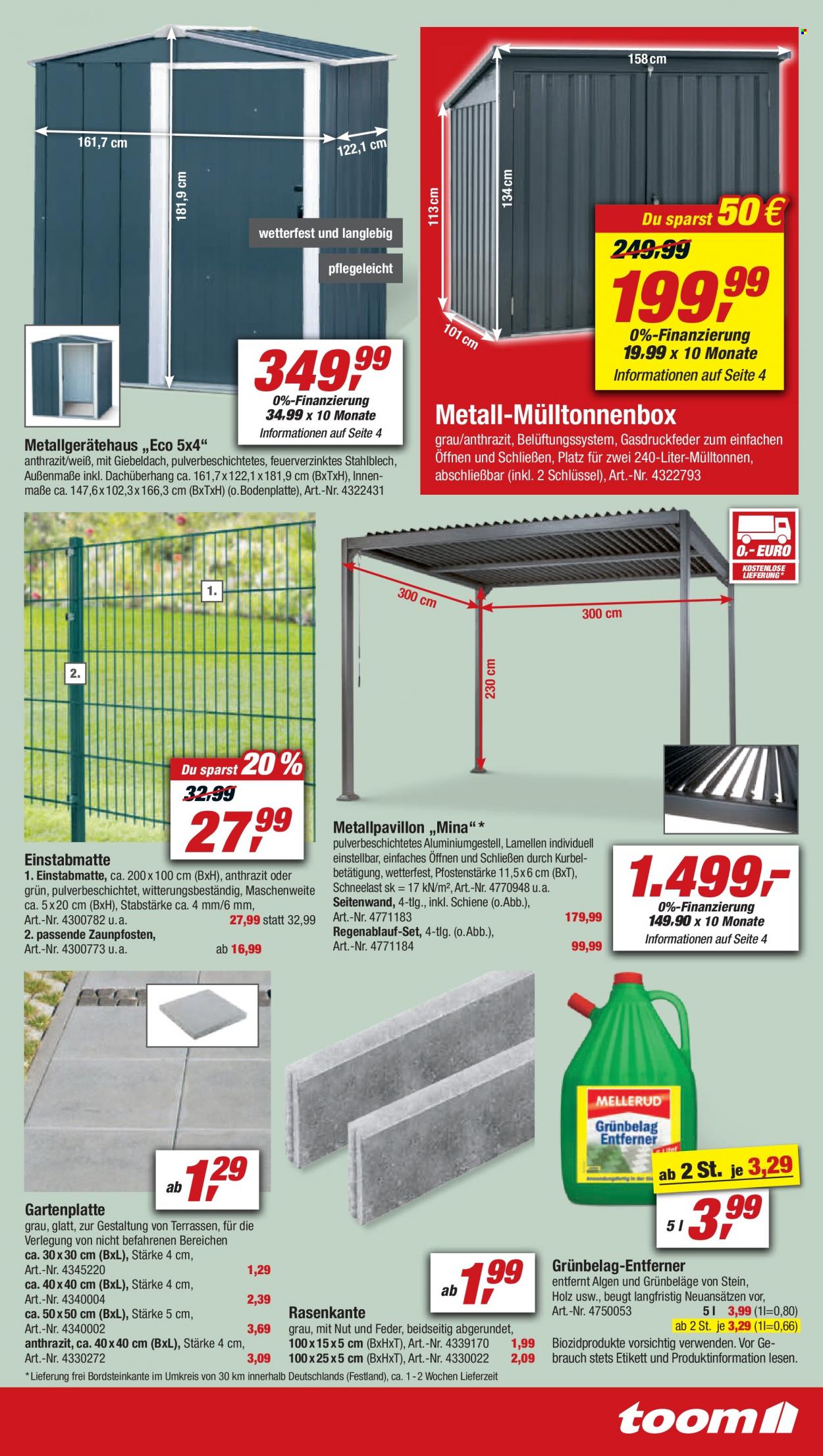 toom Baumarkt Prospekte  - 2.04.2022 - 8.04.2022. Seite 19