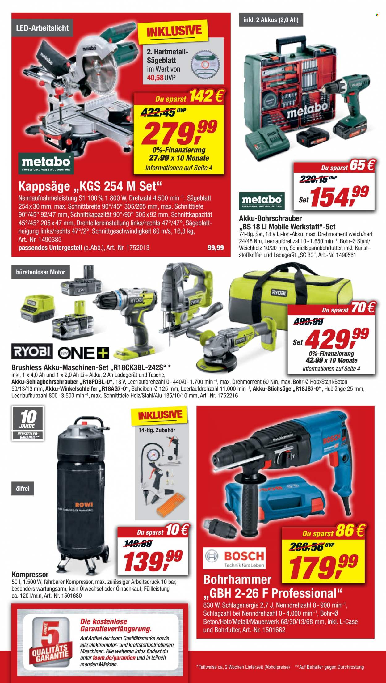 toom Baumarkt Prospekte  - 2.04.2022 - 8.04.2022. Seite 22
