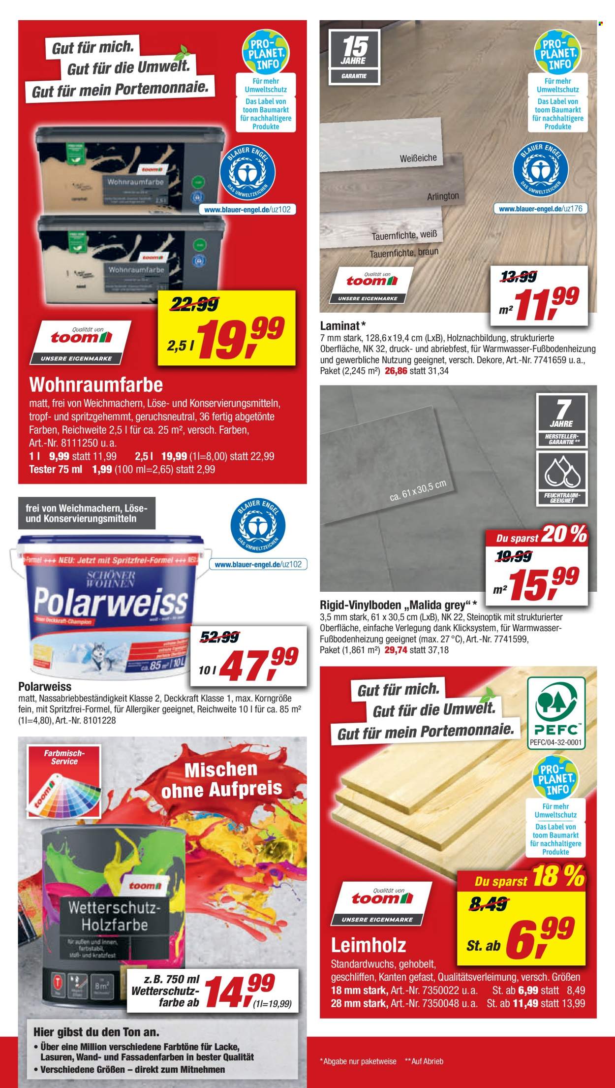 toom Baumarkt Prospekte  - 2.04.2022 - 8.04.2022. Seite 24