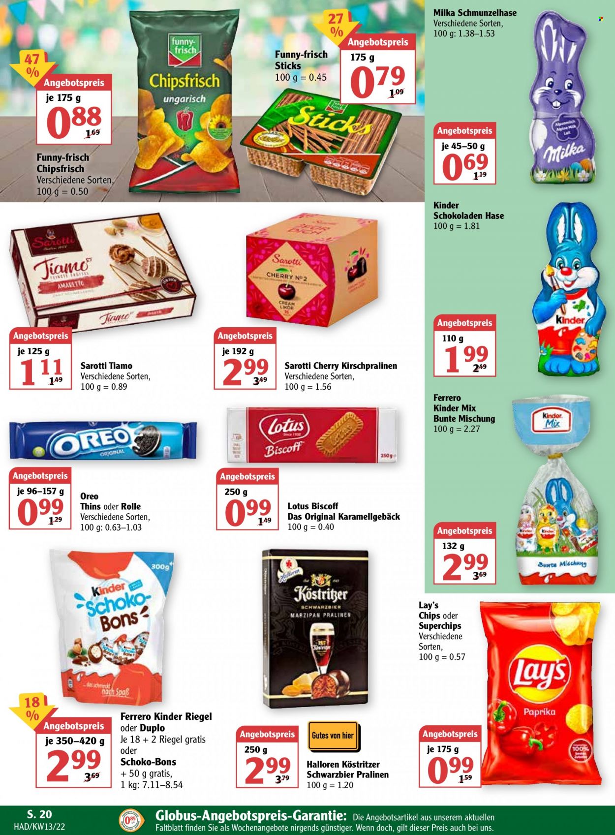 Globus Prospekte  - 28.03.2022 - 2.04.2022. Seite 22