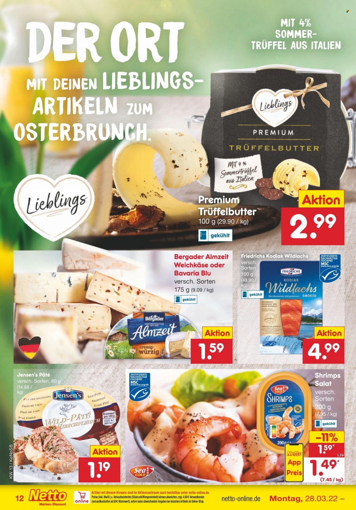 Netto Marken-Discount Prospekte  - 28.03.2022 - 2.04.2022. Seite 12