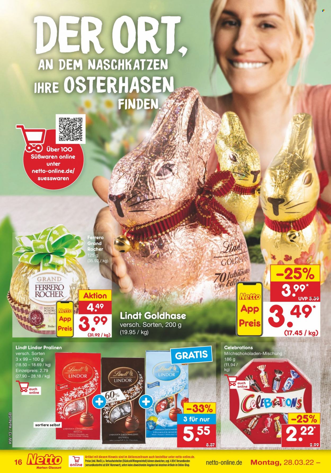 Netto Marken-Discount Prospekte  - 28.03.2022 - 2.04.2022. Seite 16