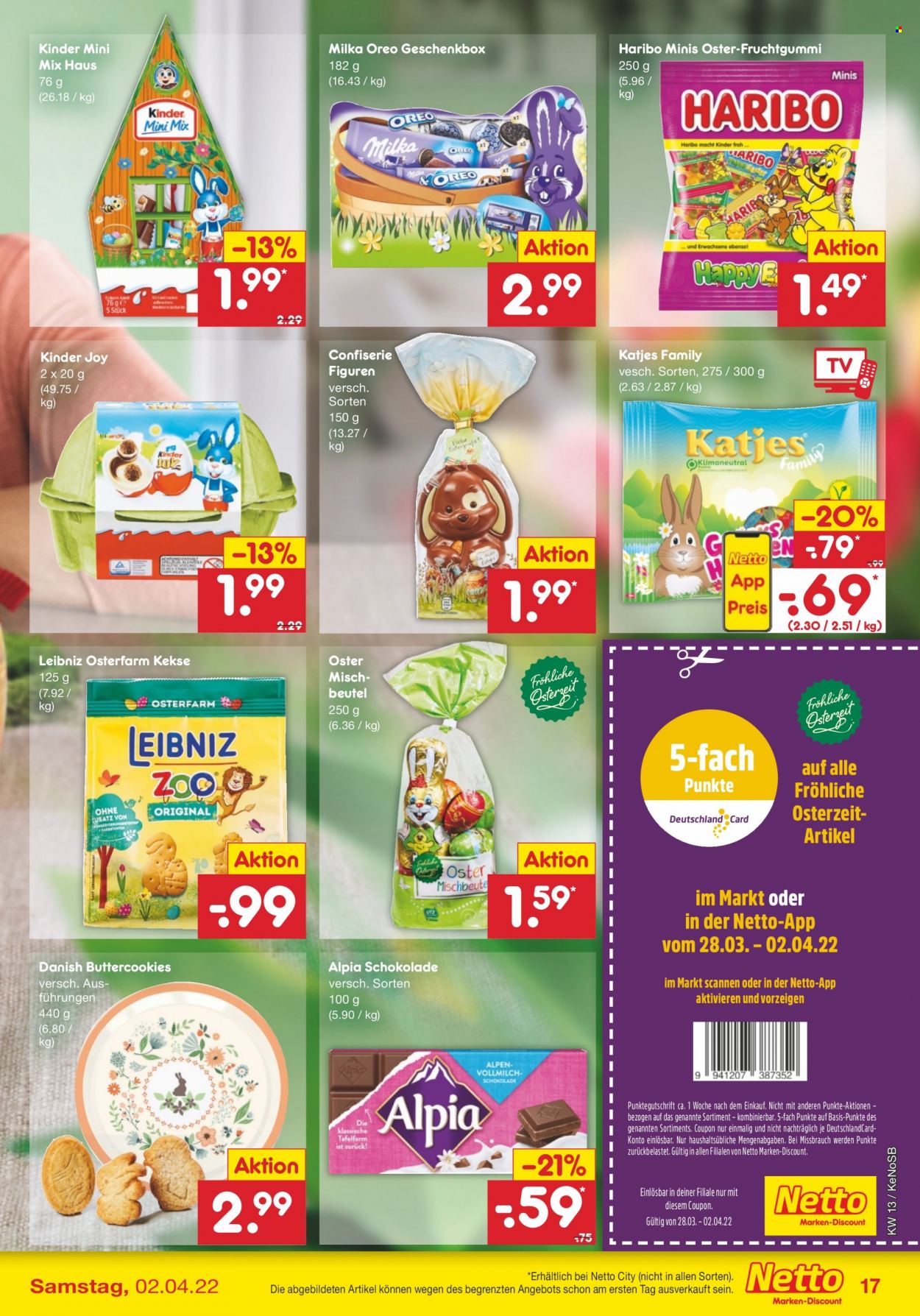 Netto Marken-Discount Prospekte  - 28.03.2022 - 2.04.2022. Seite 17