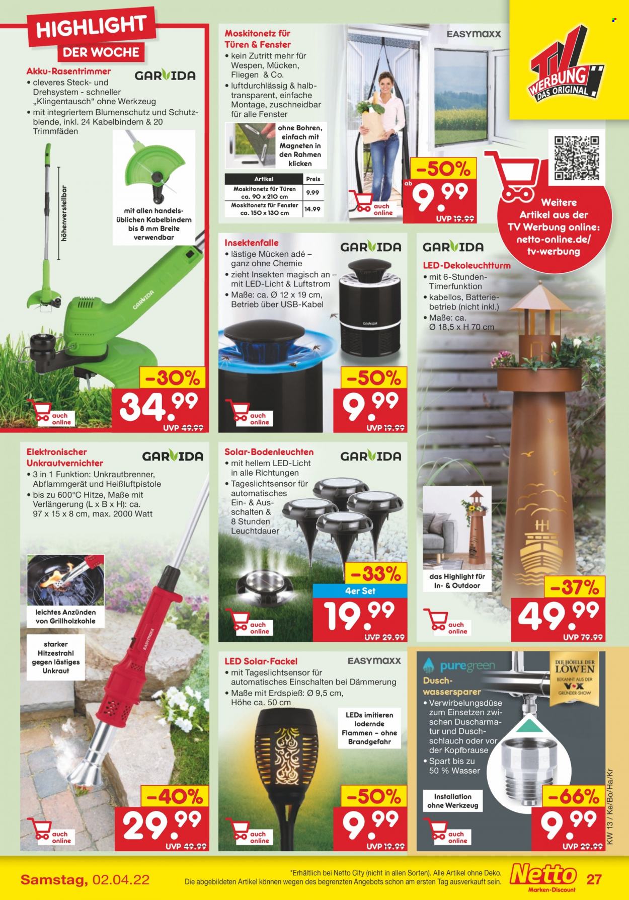 Netto Marken-Discount Prospekte  - 28.03.2022 - 2.04.2022. Seite 27