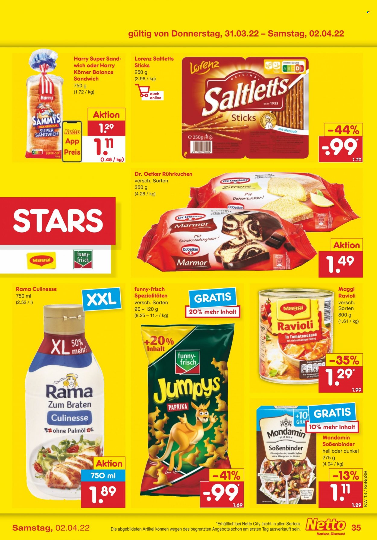 Netto Marken-Discount Prospekte  - 28.03.2022 - 2.04.2022. Seite 35