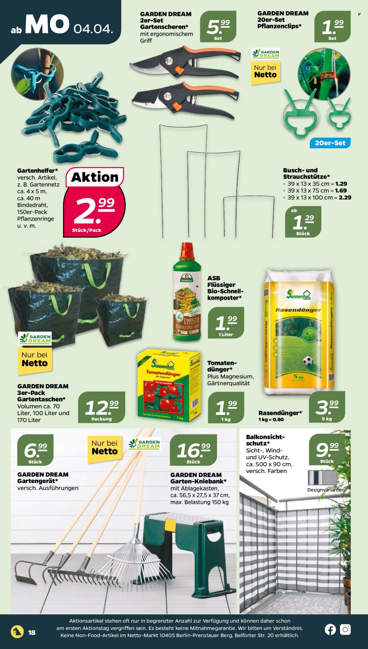 Netto Prospekte  - 4.04.2022 - 9.04.2022. Seite 18
