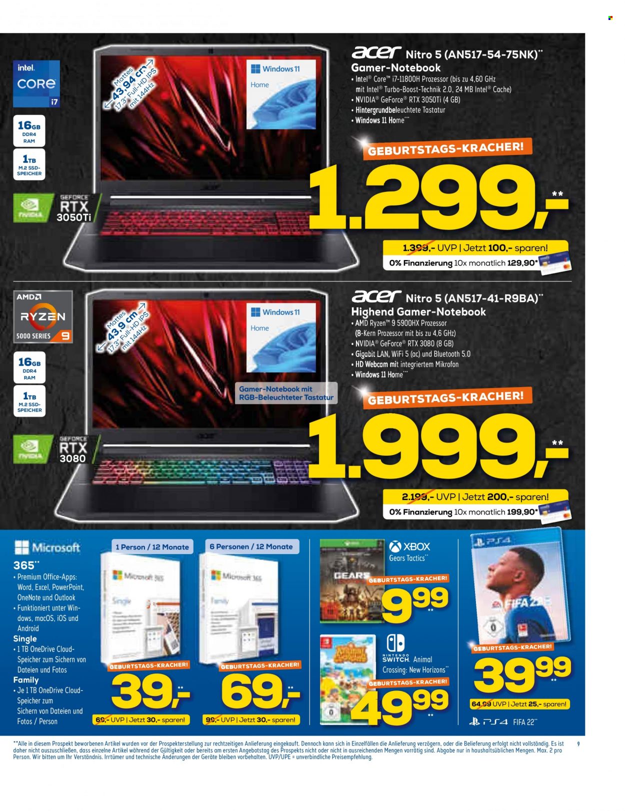 Euronics Prospekte  - 30.03.2022 - 5.04.2022. Seite 9