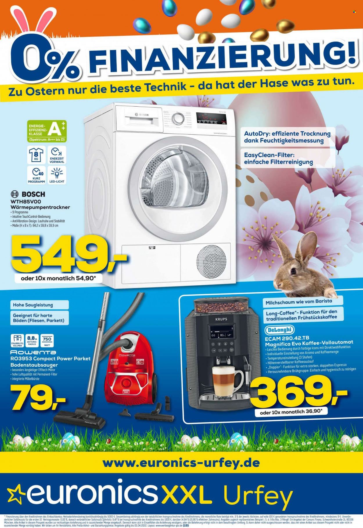 Euronics Prospekte  - 30.03.2022 - 5.04.2022. Seite 1