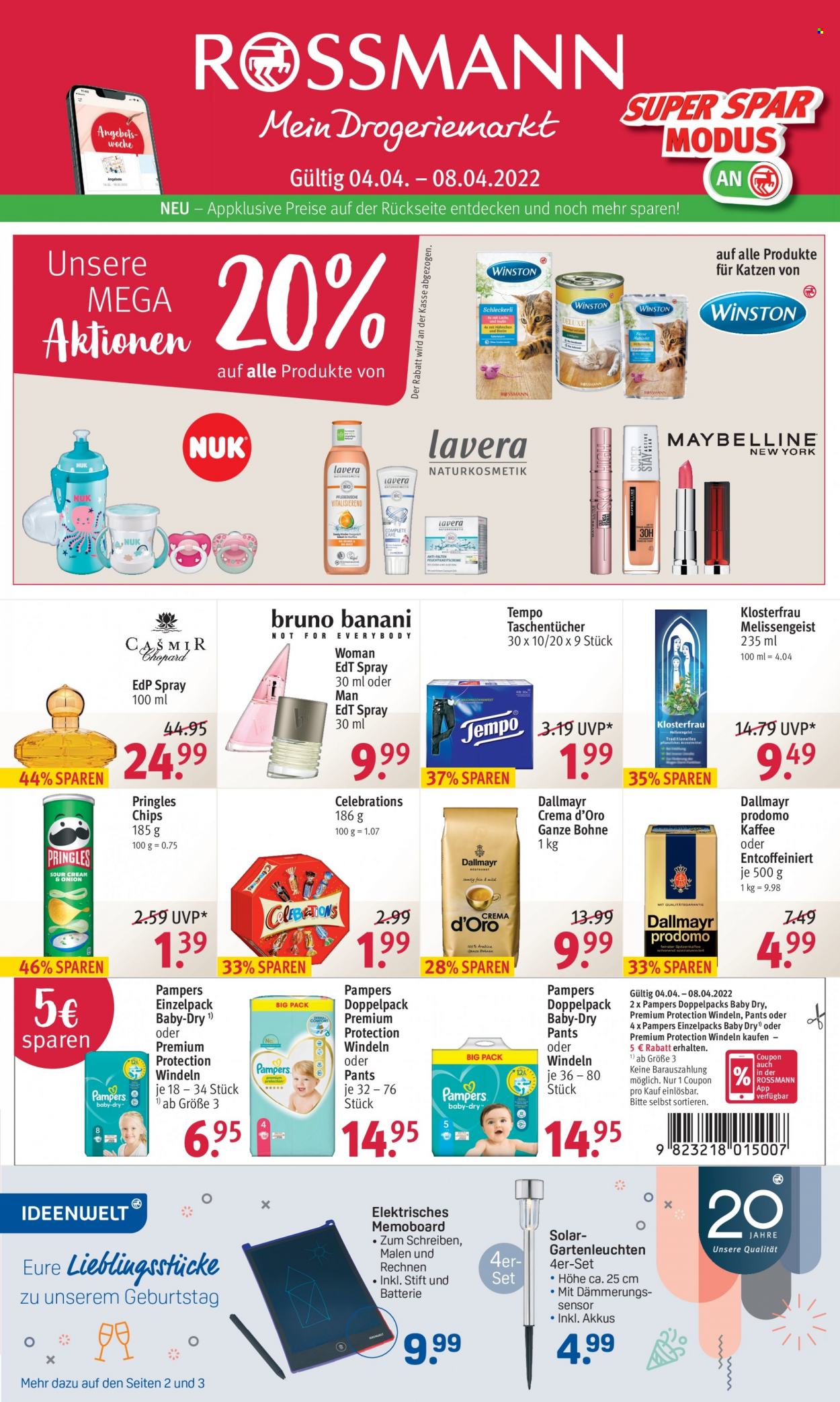 Rossmann Prospekte  - 4.04.2022 - 8.04.2022. Seite 1