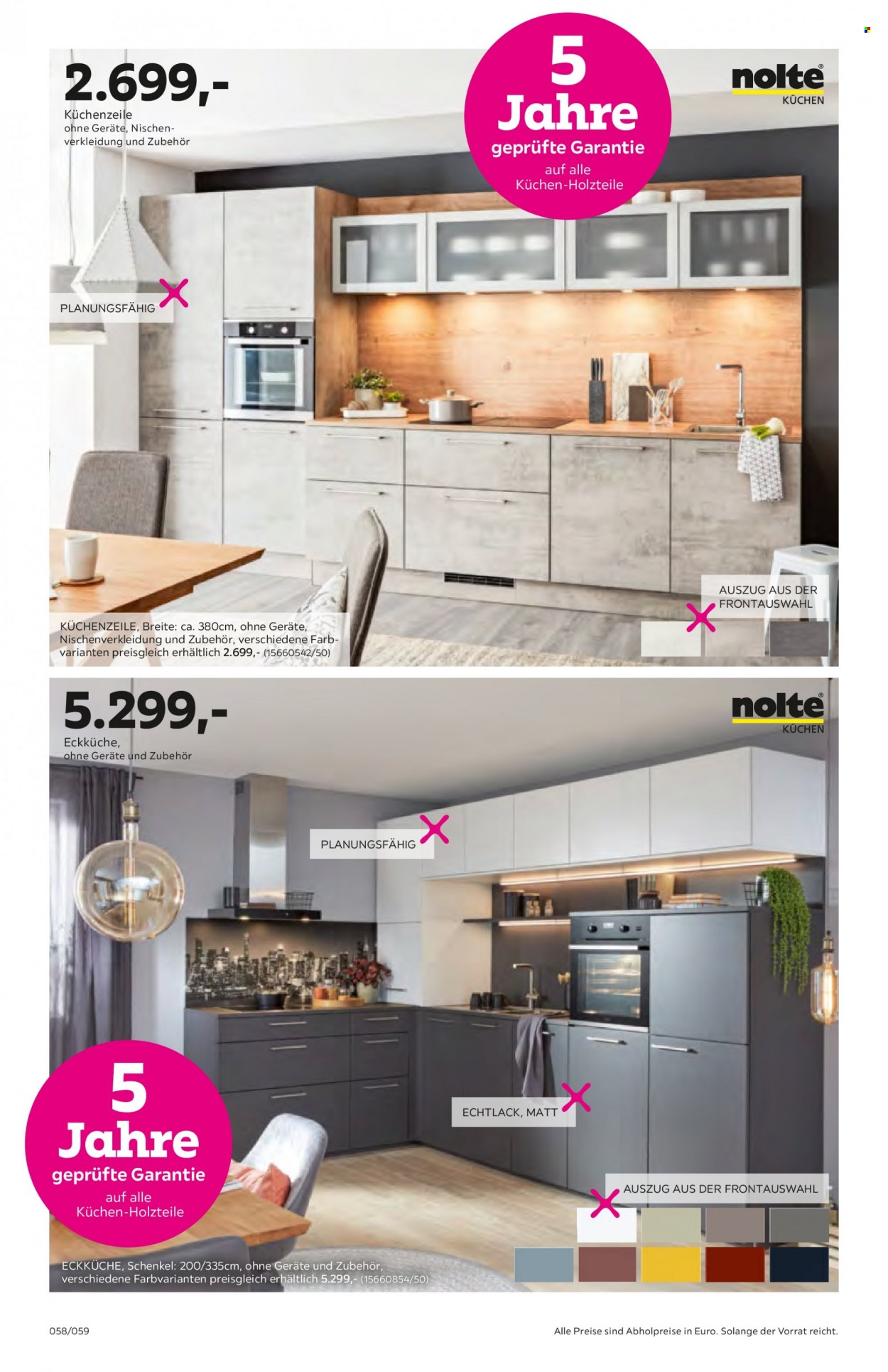 thumbnail - Prospekte mömax - 25.01.2022 - 28.02.2023 - Produkte in Aktion - Küchenzeile, Küchen. Seite 58.
