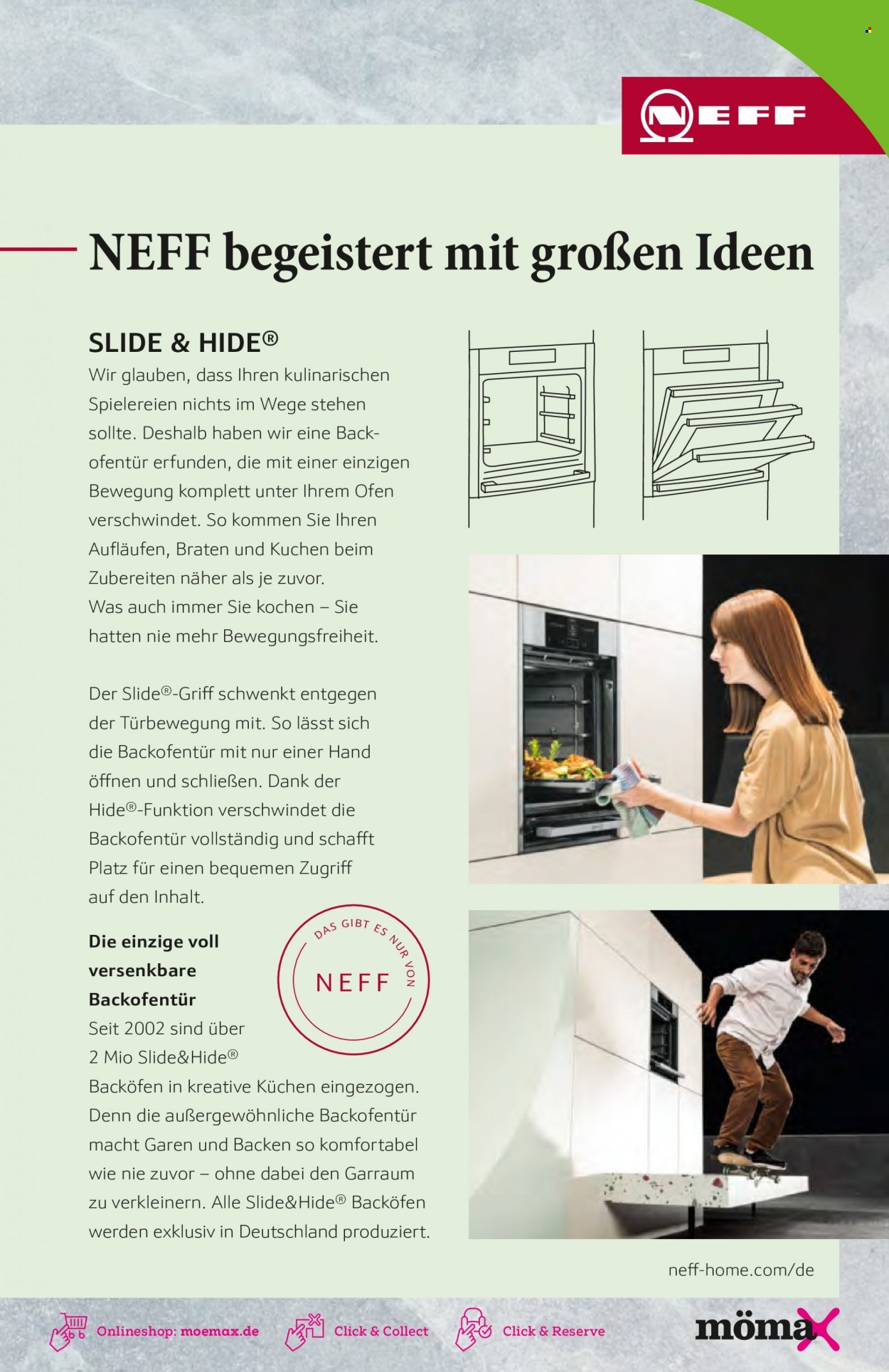 thumbnail - Prospekte mömax - 25.01.2022 - 28.02.2023 - Produkte in Aktion - Küchen, Ofen. Seite 83.