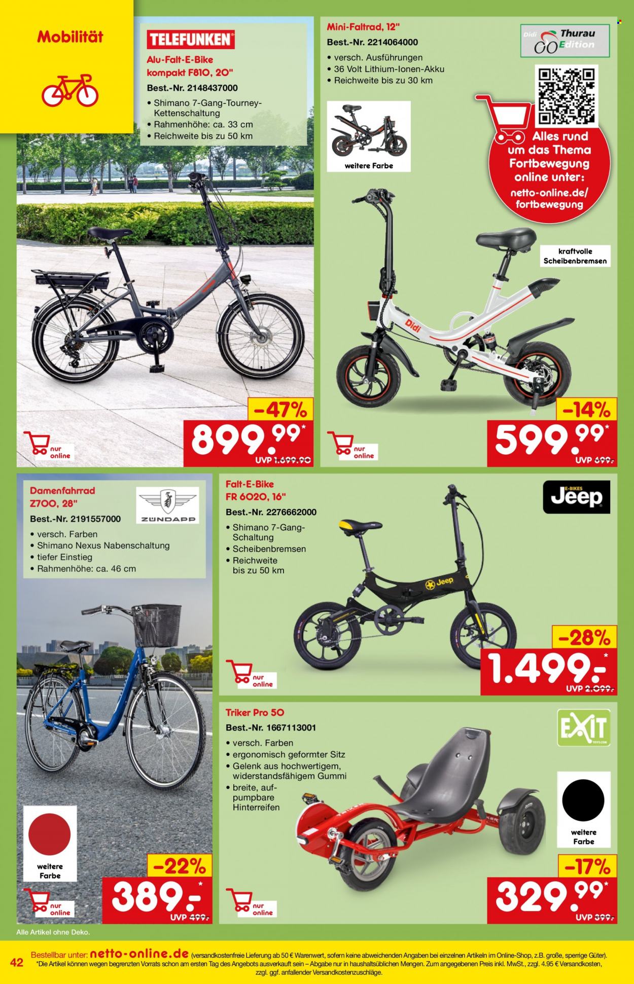 Netto Marken-Discount Prospekte  - 1.04.2022 - 30.04.2022. Seite 42