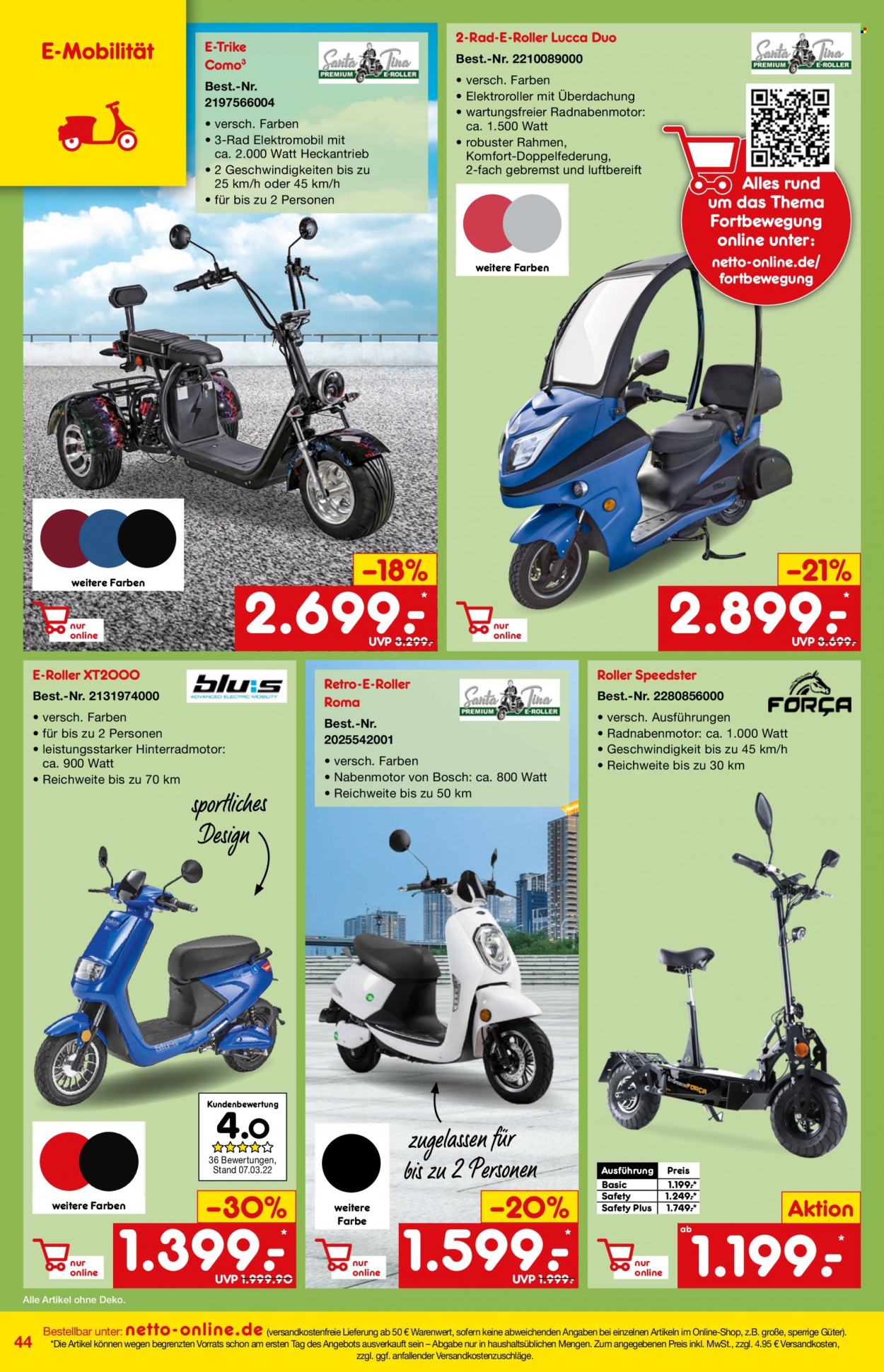 Netto Marken-Discount Prospekte  - 1.04.2022 - 30.04.2022. Seite 44
