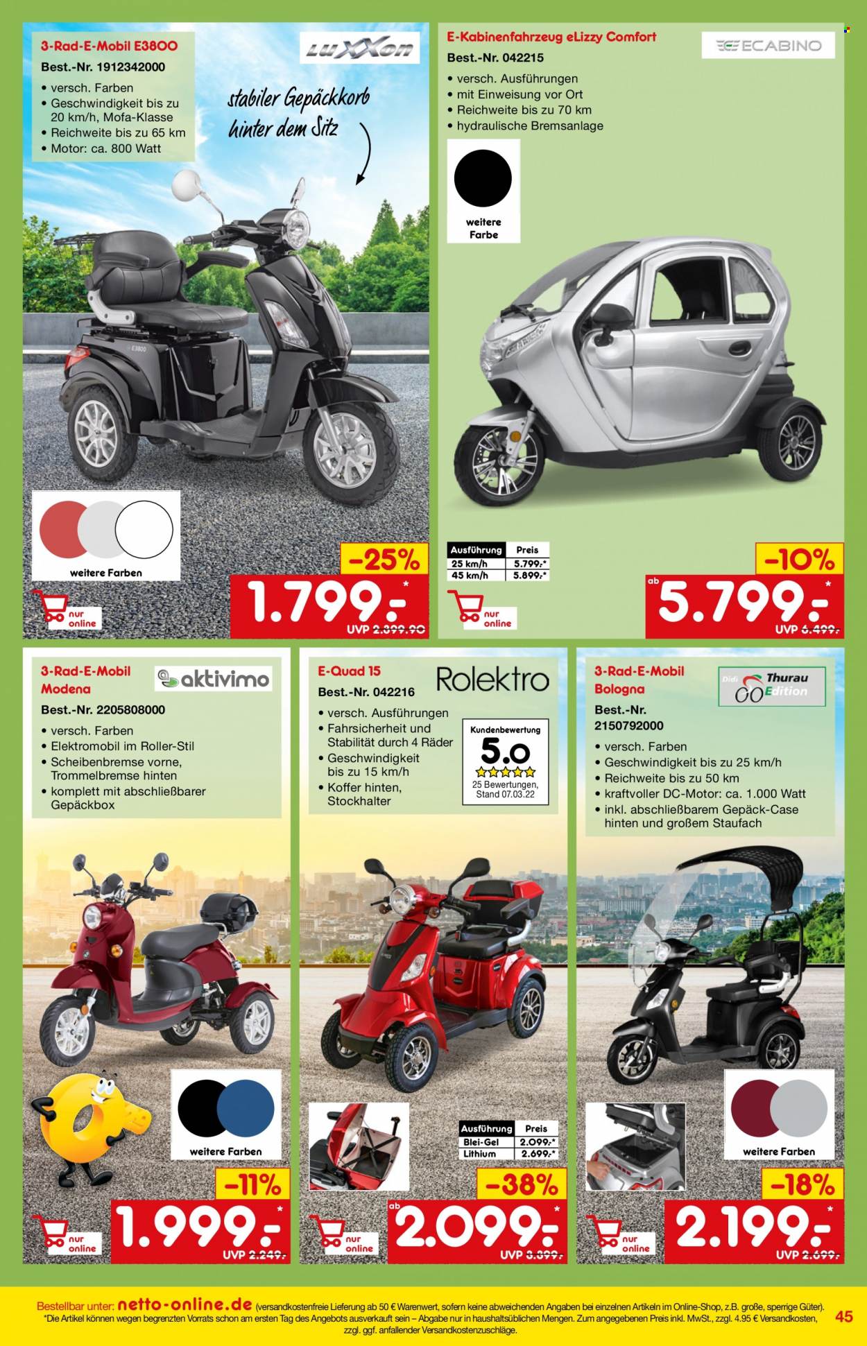 Netto Marken-Discount Prospekte  - 1.04.2022 - 30.04.2022. Seite 45