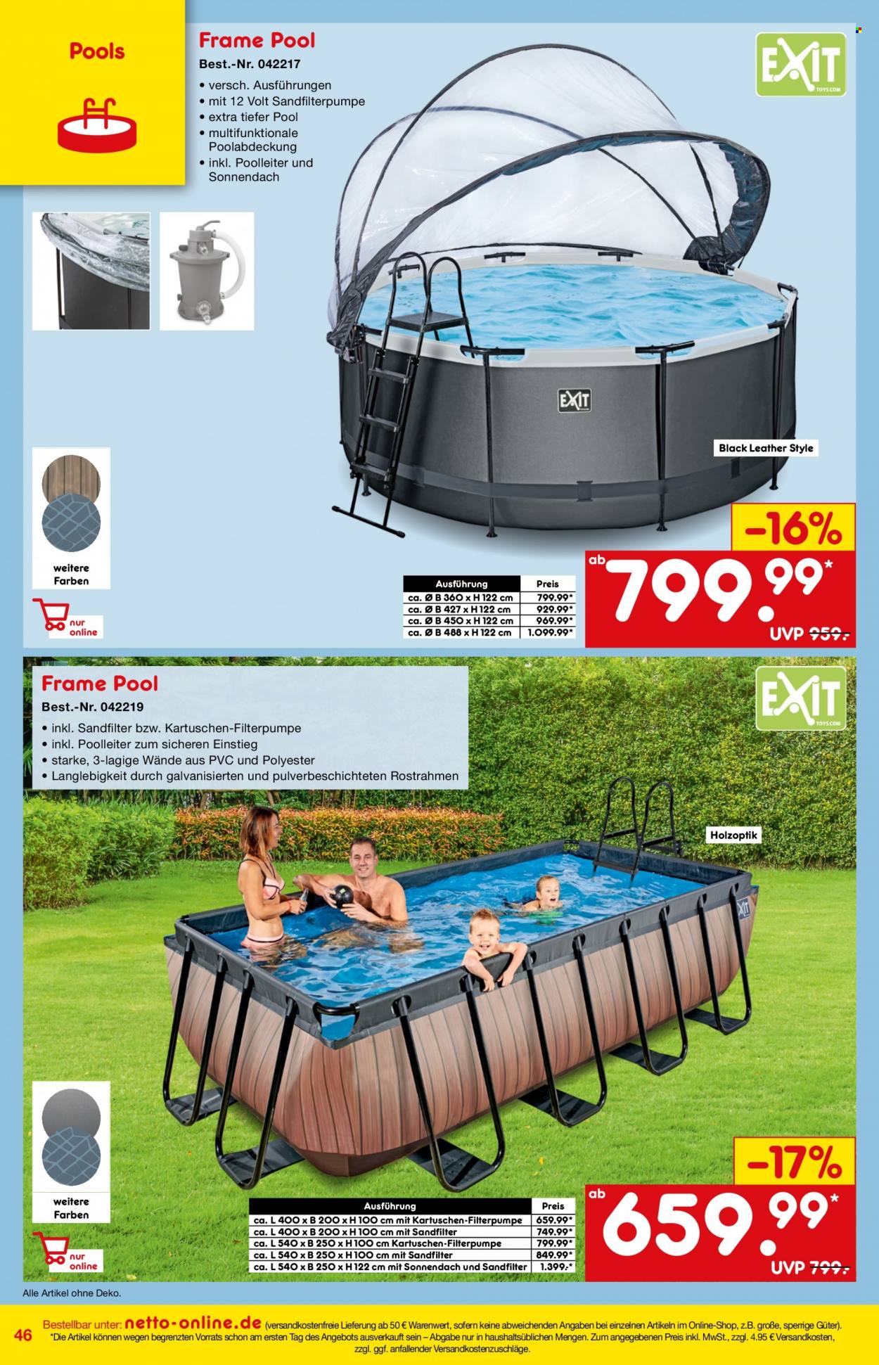 Netto Marken-Discount Prospekte  - 1.04.2022 - 30.04.2022. Seite 46