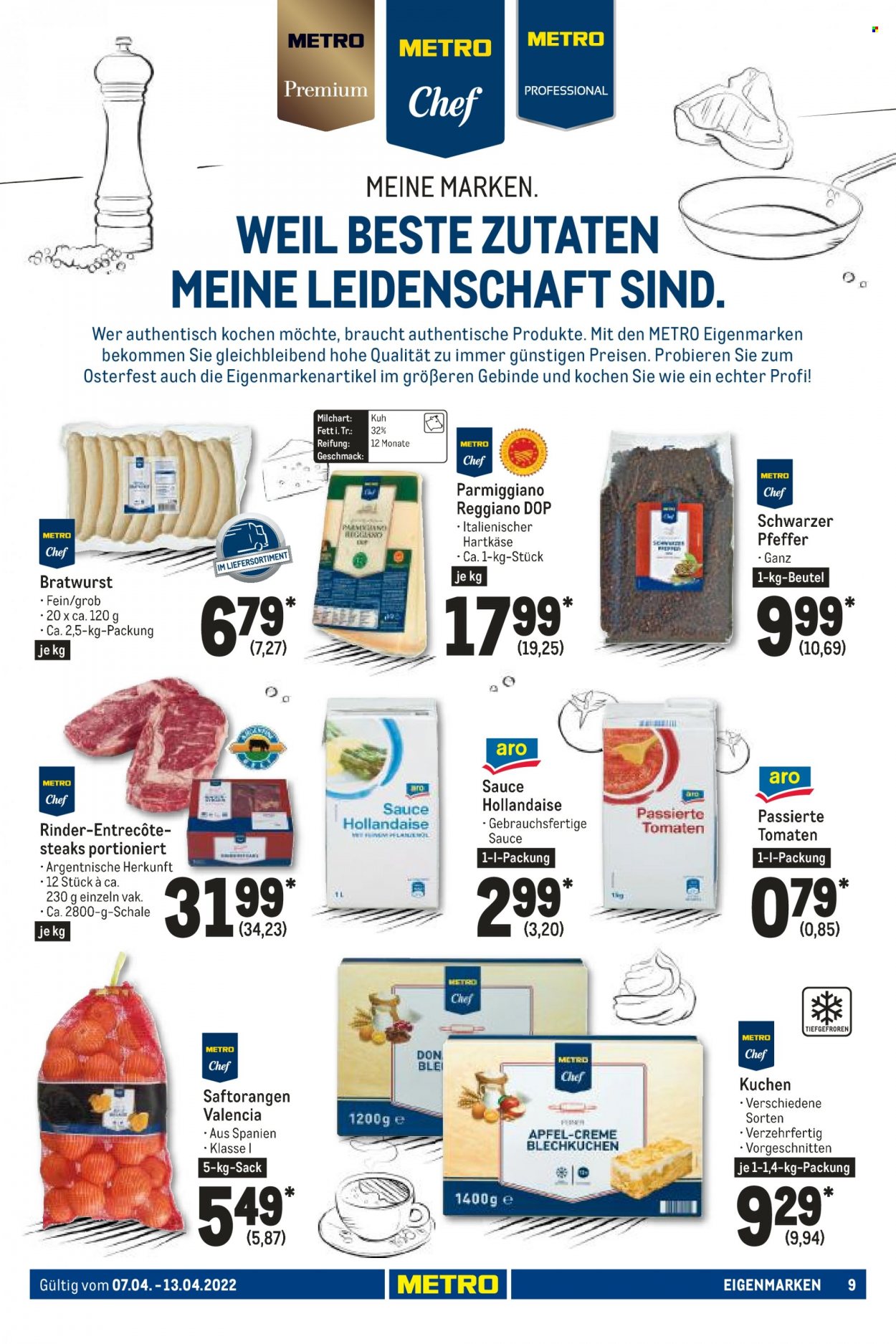 Metro Prospekte  - 7.04.2022 - 13.04.2022. Seite 9