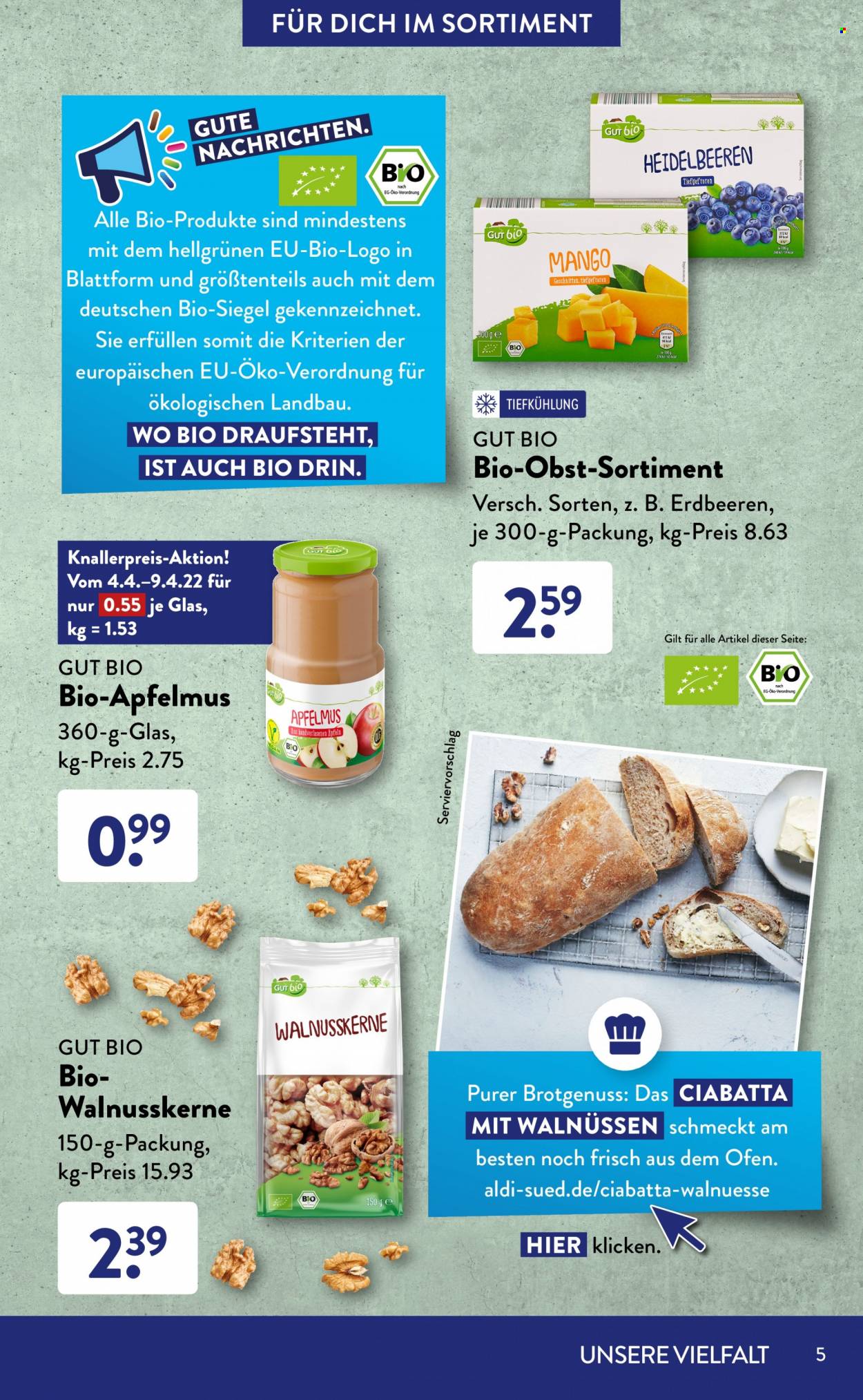 ALDI SÜD Prospekte  - 1.04.2022 - 30.04.2022. Seite 5