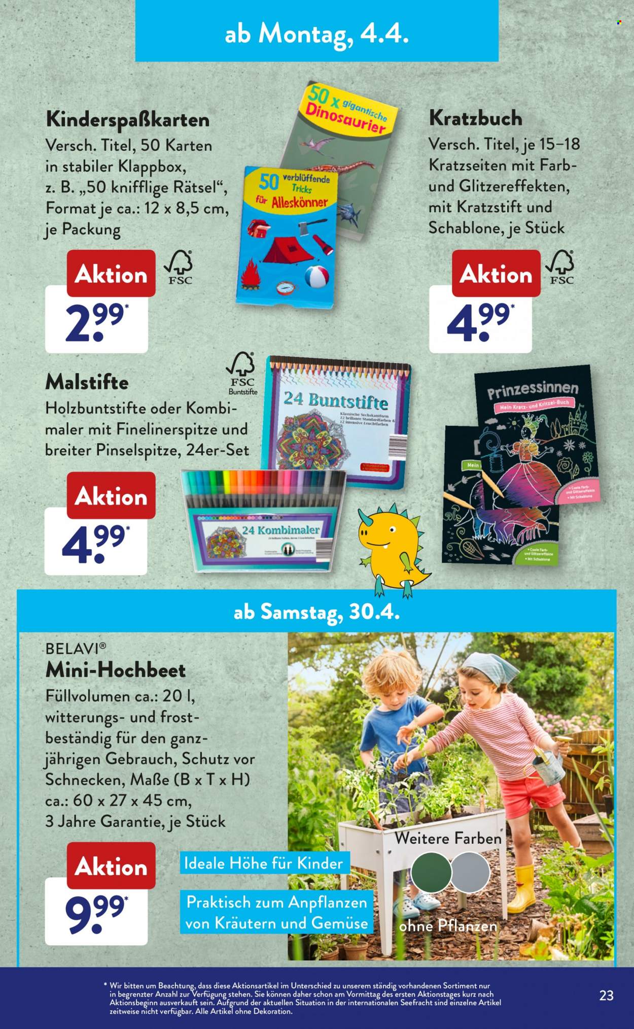 ALDI SÜD Prospekte  - 1.04.2022 - 30.04.2022. Seite 23