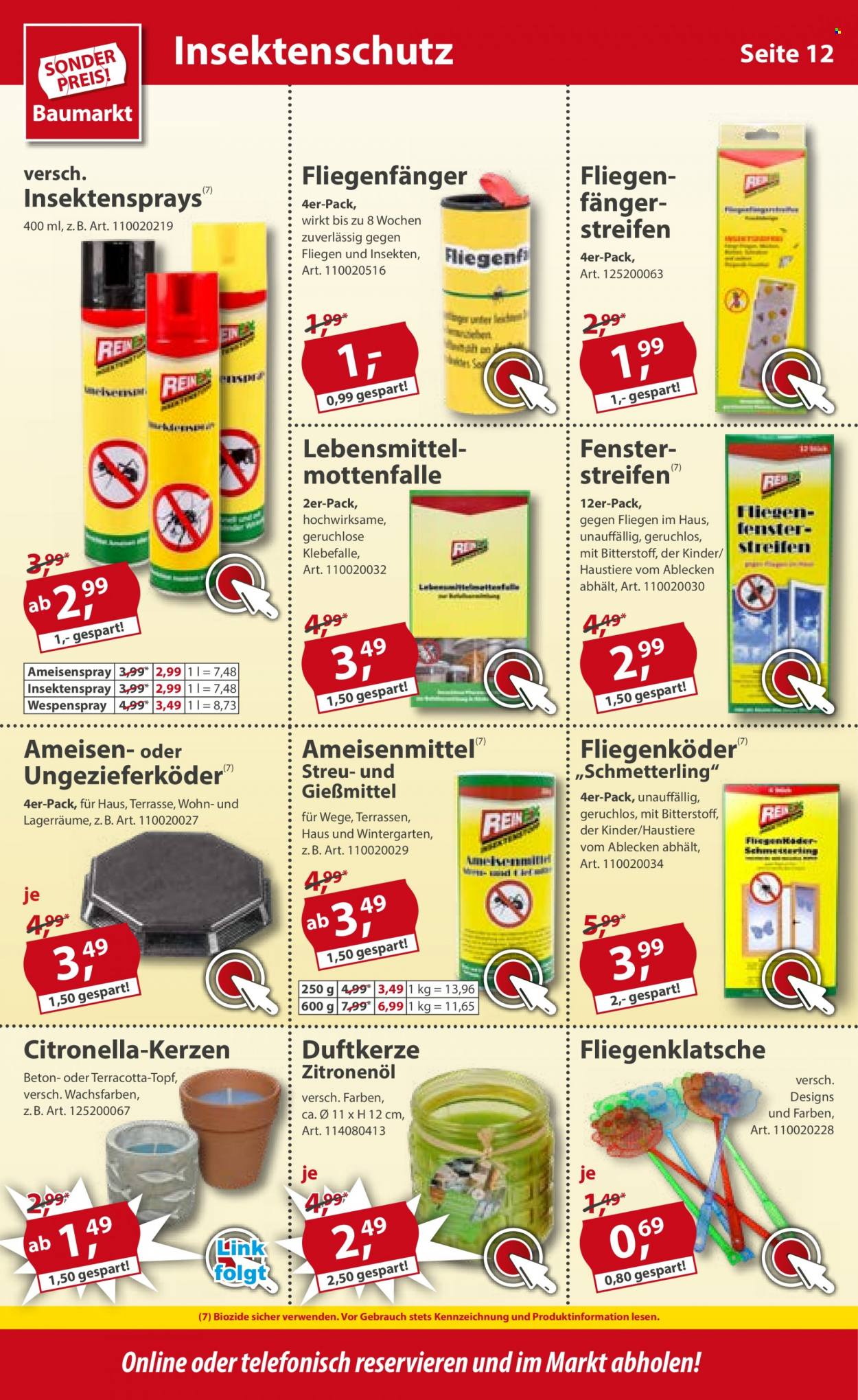 Sonderpreis-Baumarkt Prospekte  - 9.04.2022 - 15.04.2022. Seite 12