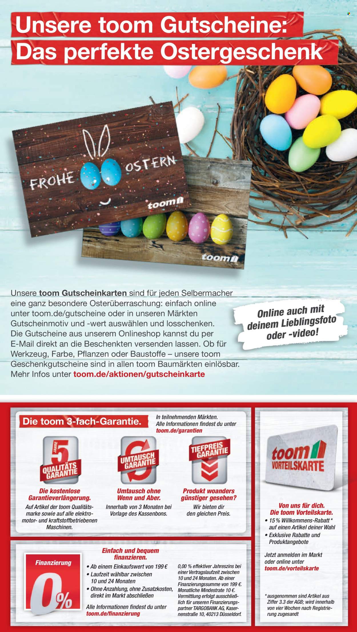 toom Baumarkt Prospekte  - 9.04.2022 - 15.04.2022. Seite 2