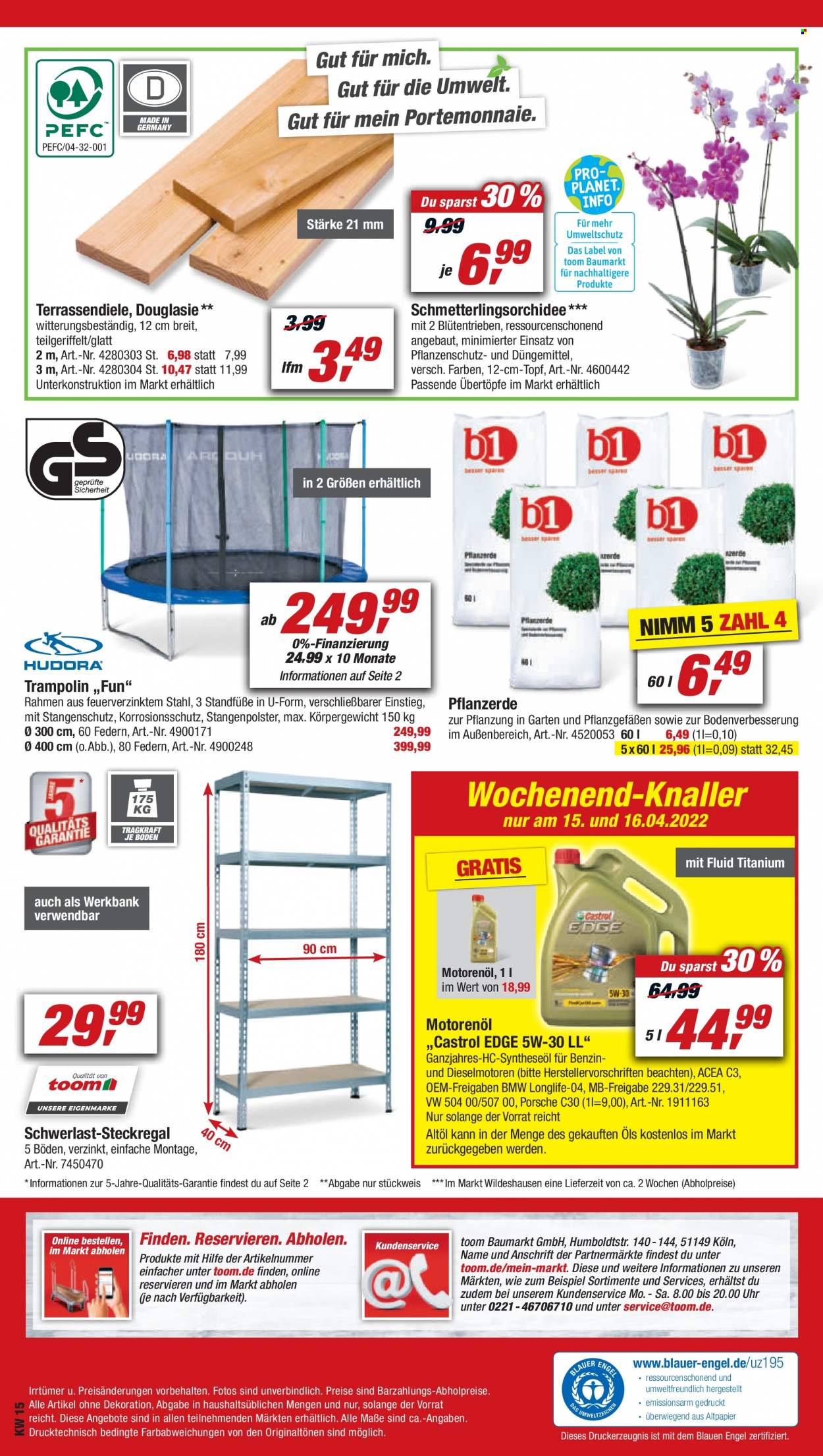 toom Baumarkt Prospekte  - 9.04.2022 - 15.04.2022. Seite 30