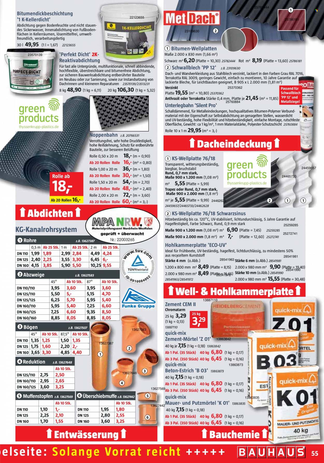 Bauhaus Prospekte  - 2.04.2022 - 30.04.2022. Seite 55