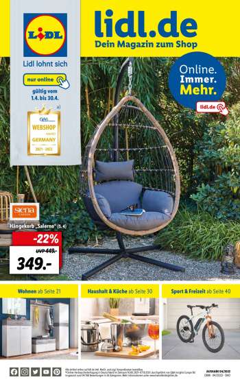 Prospekte Lidl - 1.04.2022 - 30.04.2022.