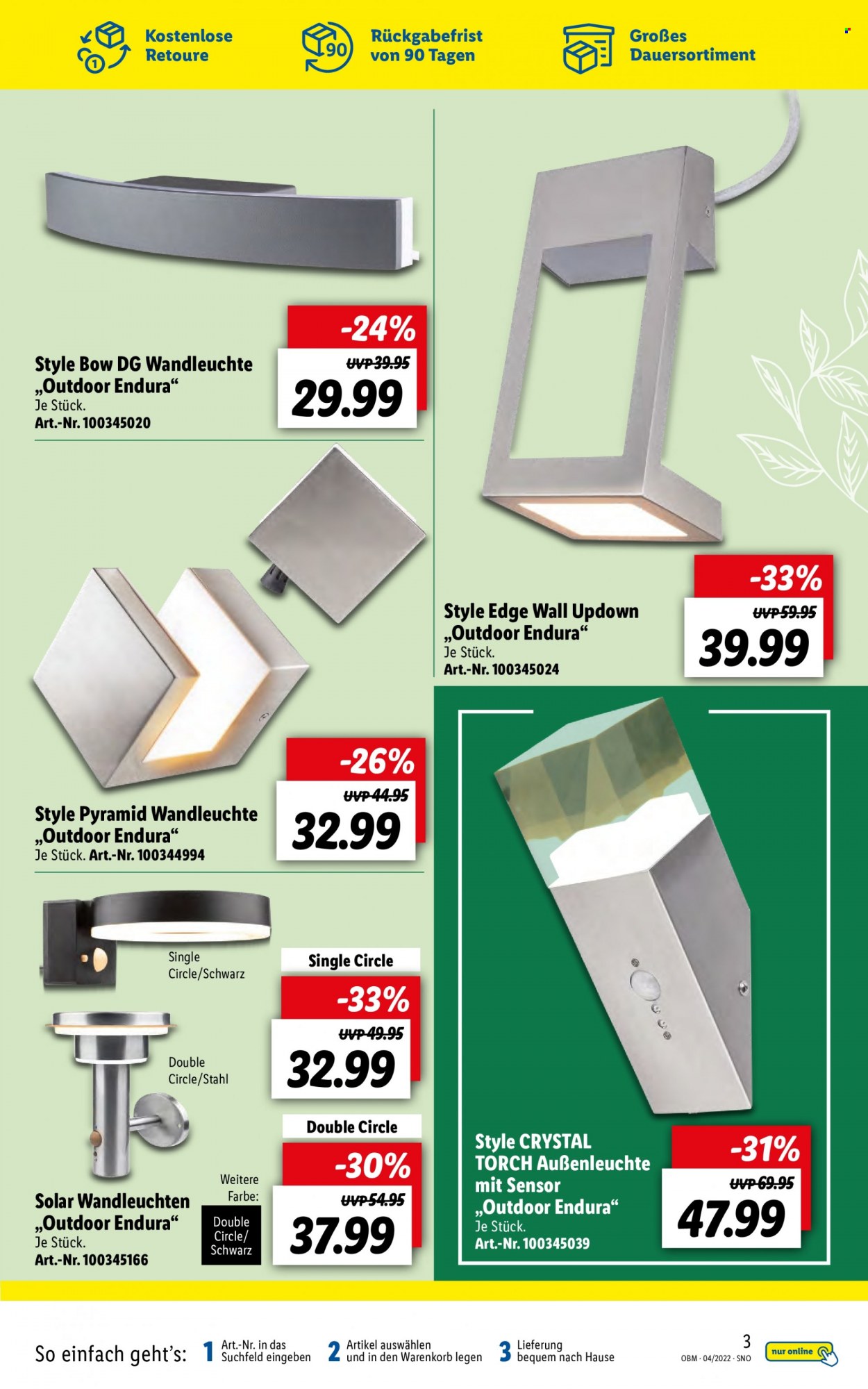 Lidl Prospekte  - 1.04.2022 - 30.04.2022. Seite 3